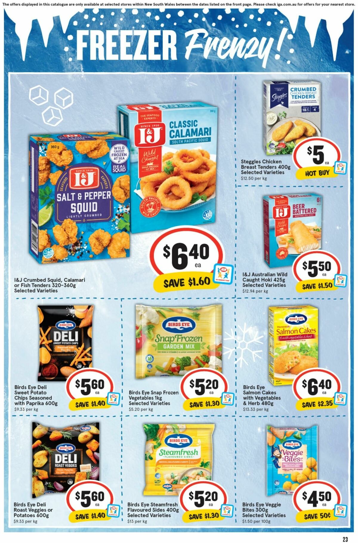 IGA Catalogues from 24 January