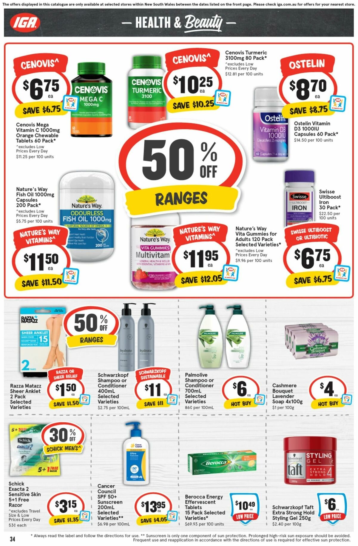 IGA Catalogues from 24 January