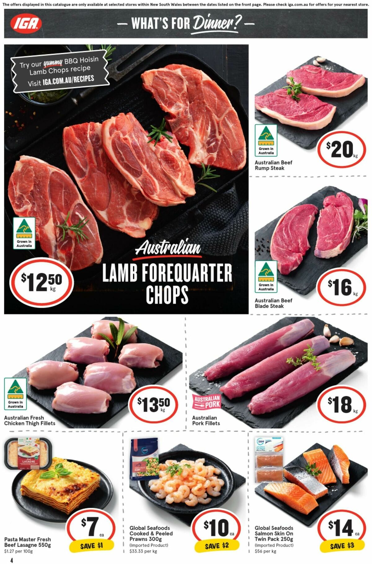 IGA Catalogues from 24 January