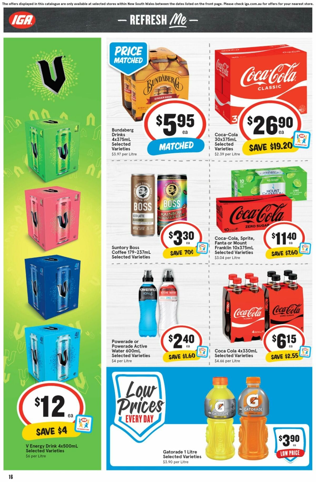 IGA Catalogues from 31 January