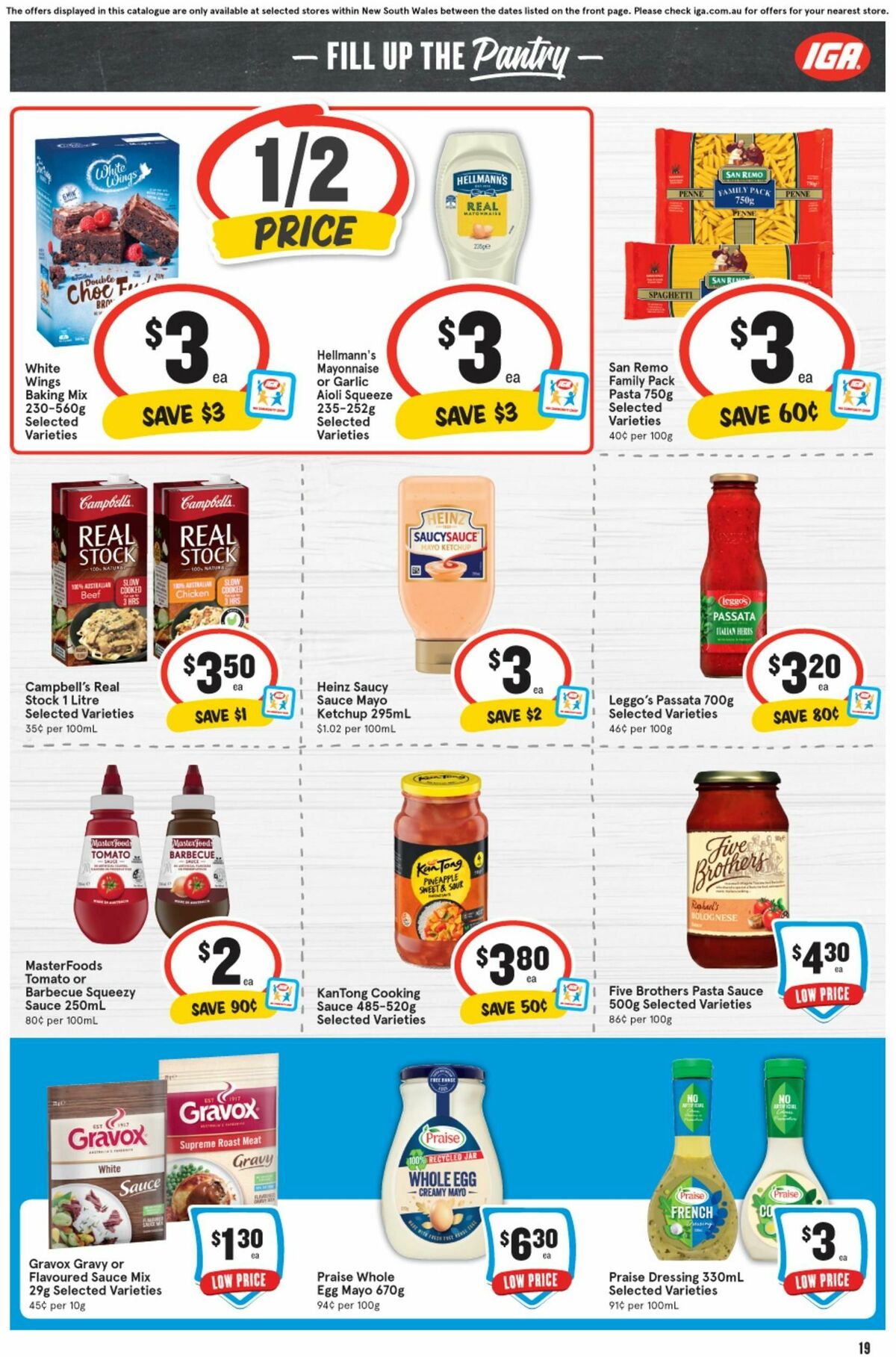 IGA Catalogues from 31 January