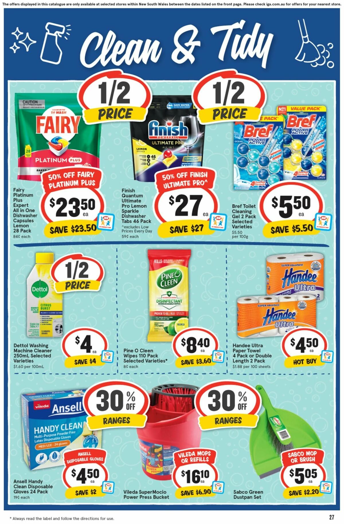 IGA Catalogues from 31 January