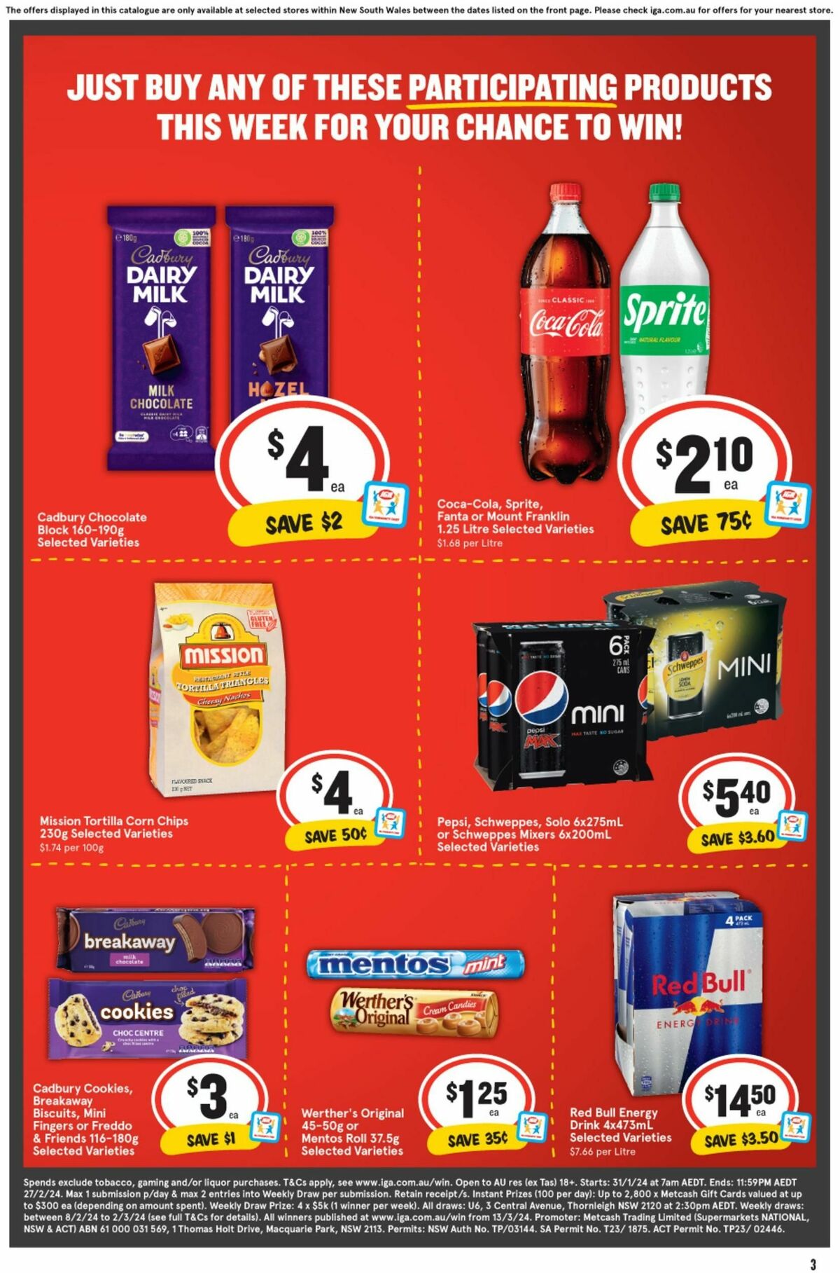 IGA Catalogues from 31 January