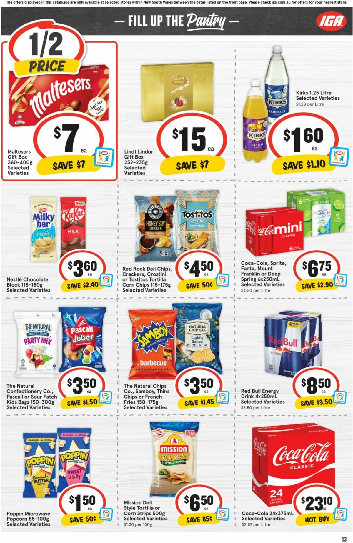 IGA Catalogues from 7 February