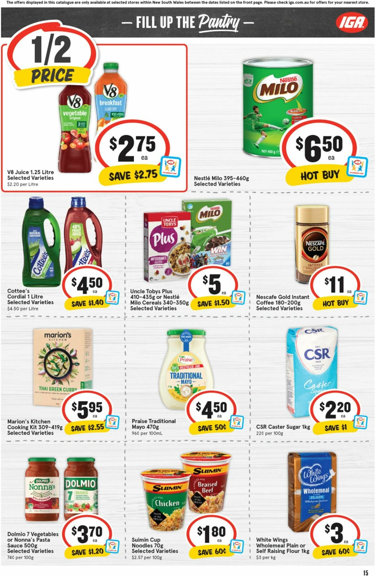 IGA Catalogues from 7 February