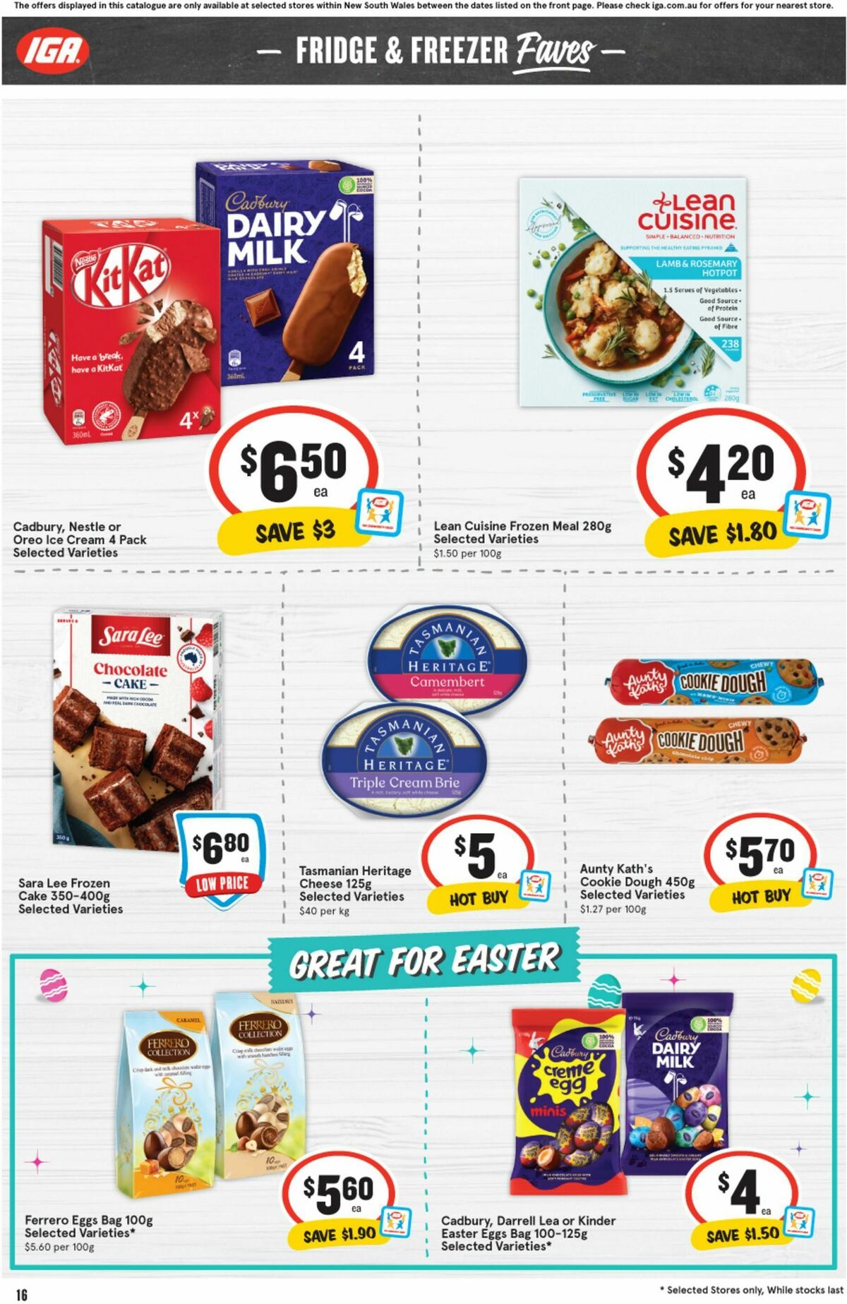 IGA Catalogues from 7 February