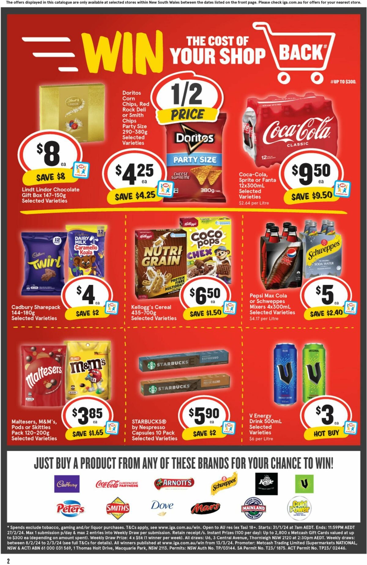 IGA Catalogues from 7 February