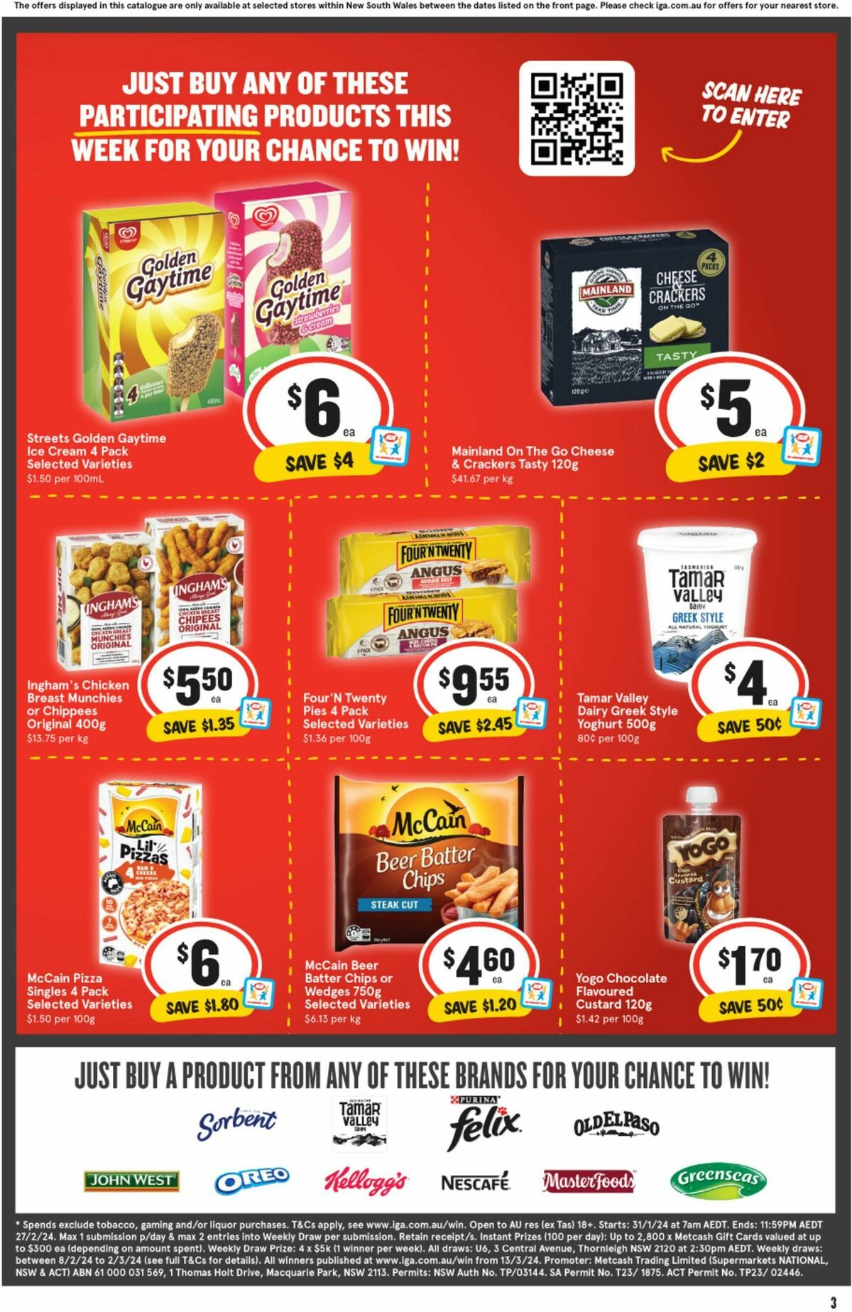 IGA Catalogues from 7 February