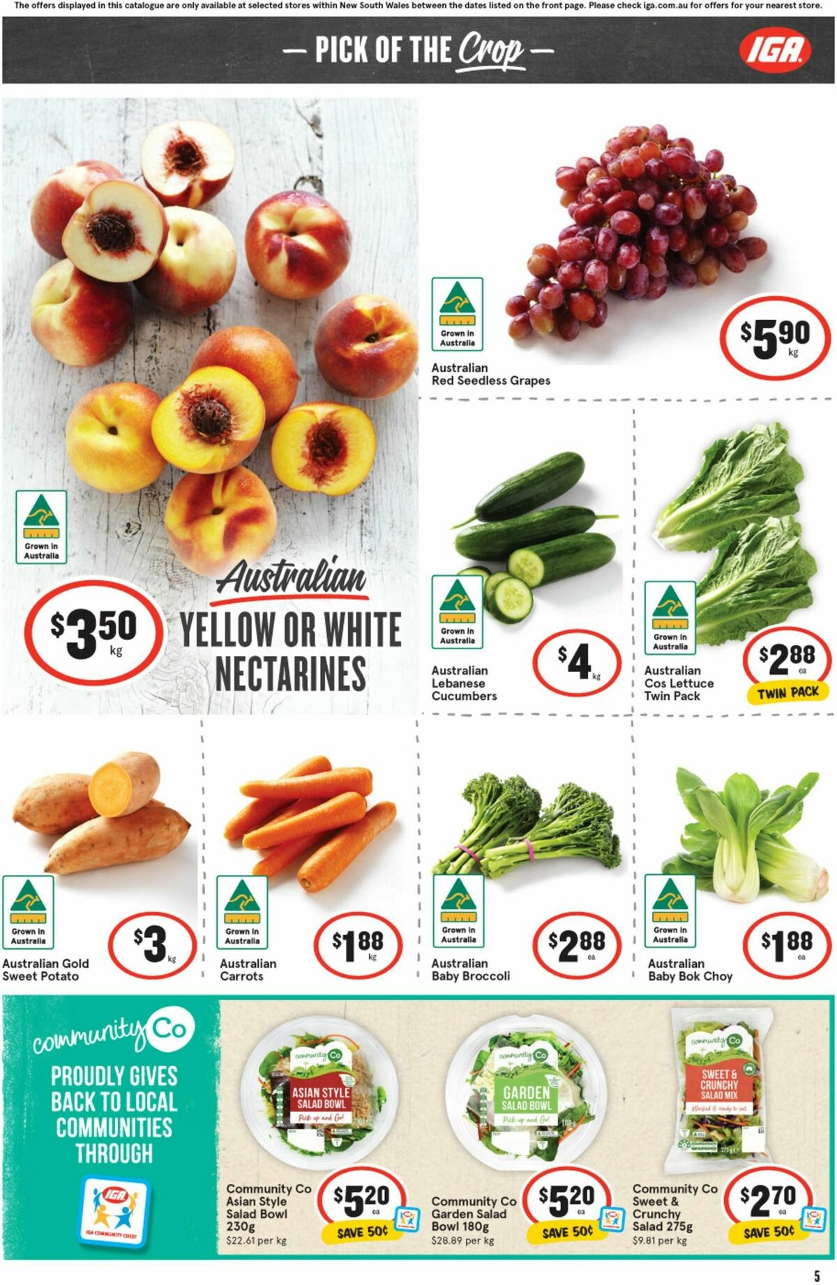 IGA Catalogues from 7 February