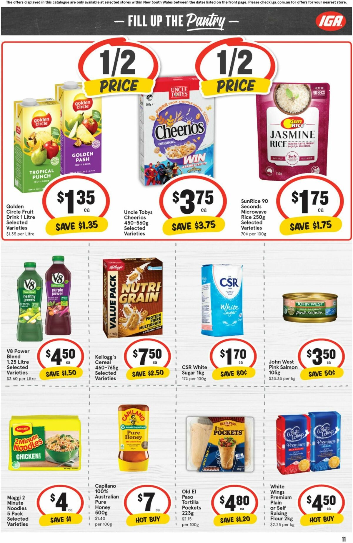 IGA Catalogues from 14 February