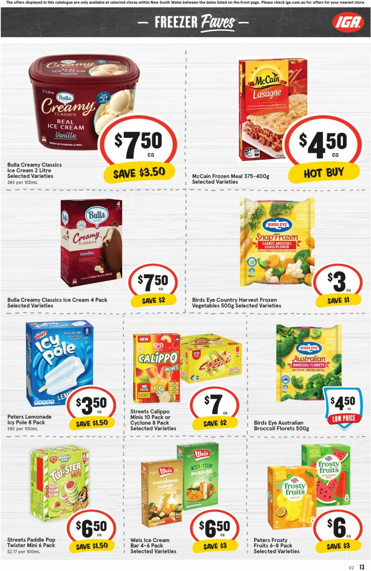 IGA Catalogues from 14 February