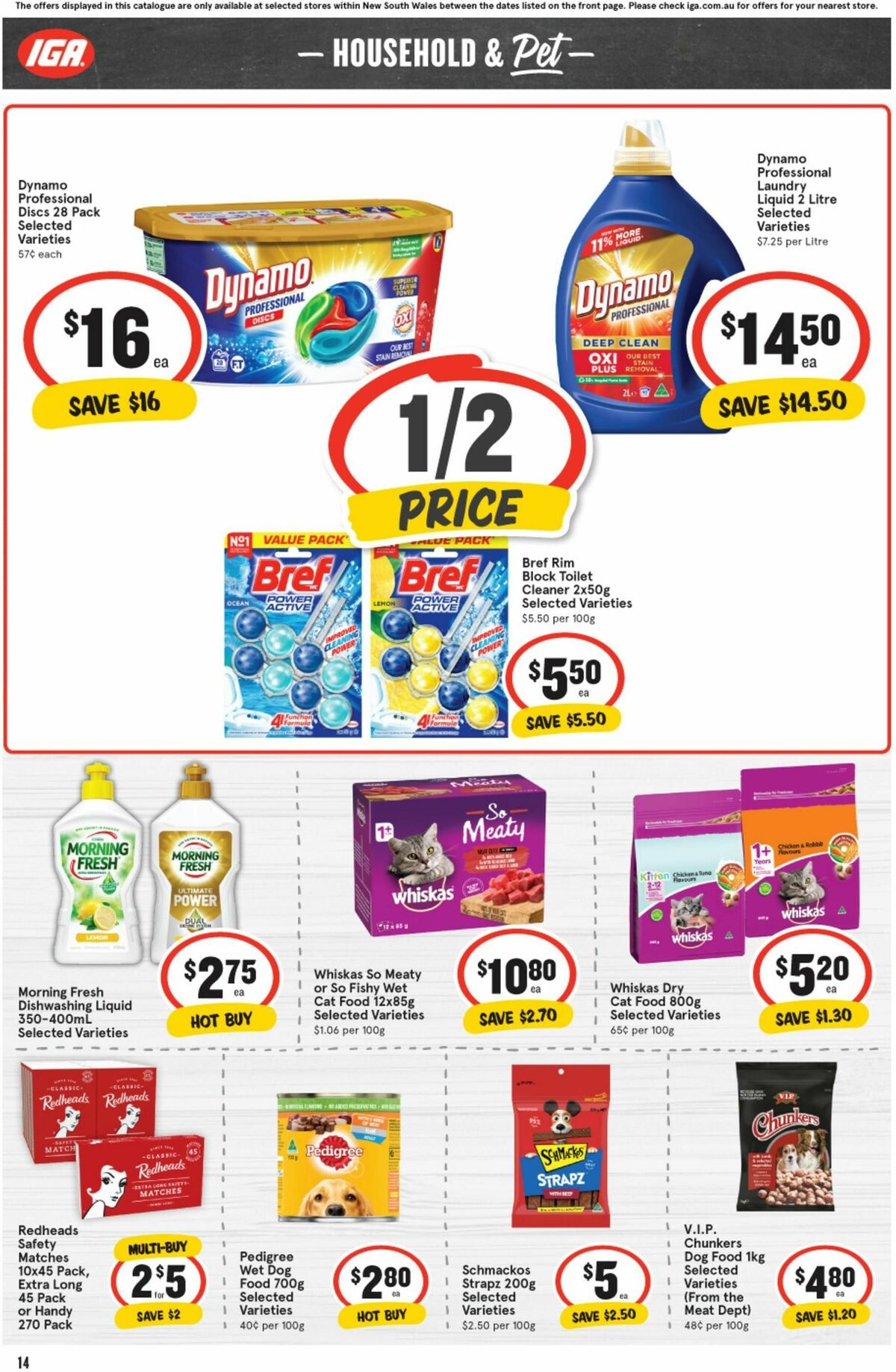 IGA Catalogues from 14 February