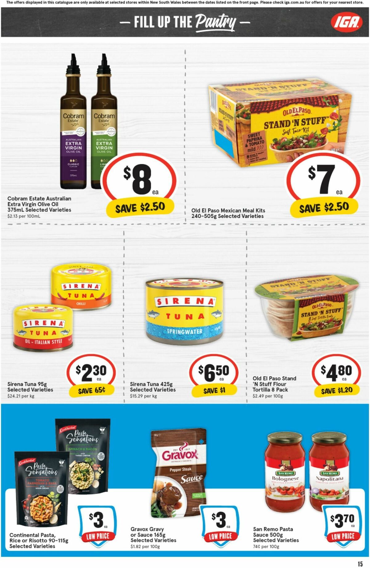 IGA Catalogues from 21 February