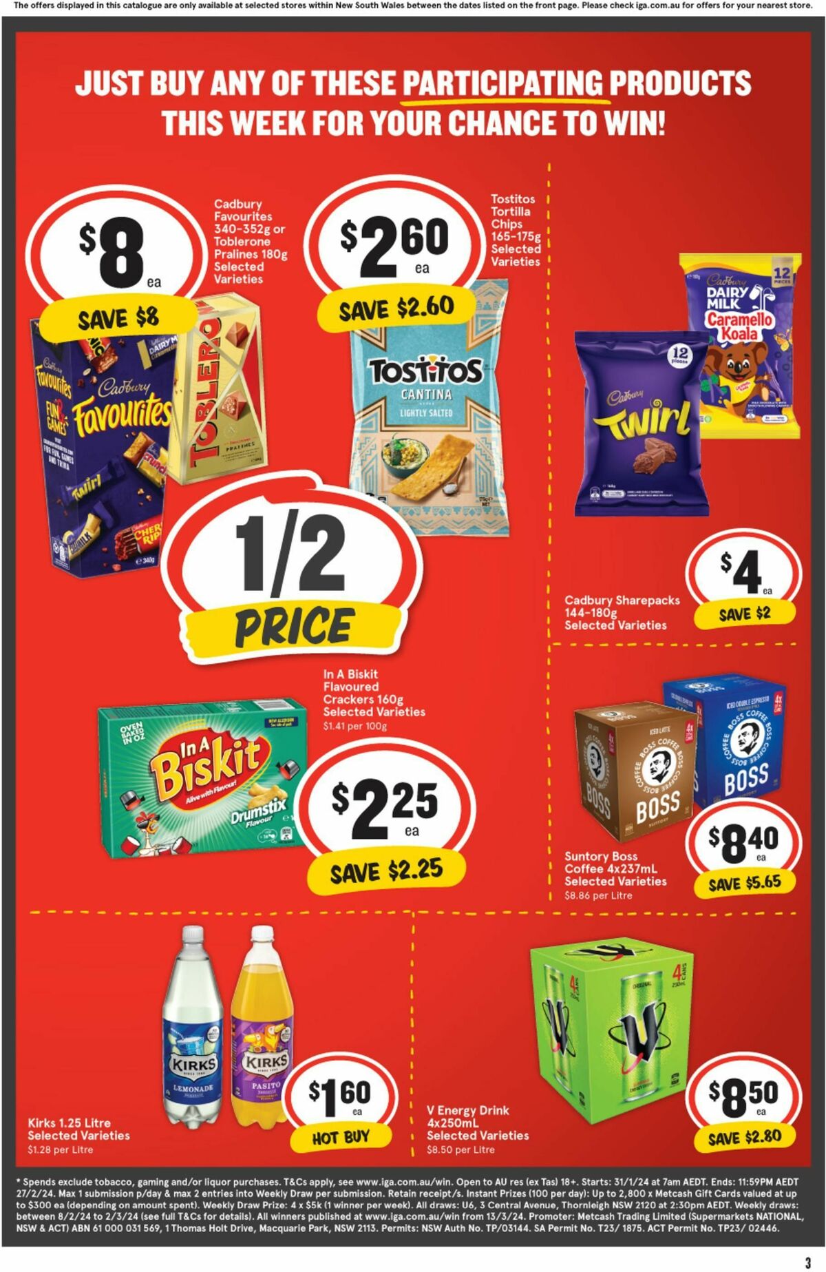 IGA Catalogues from 21 February