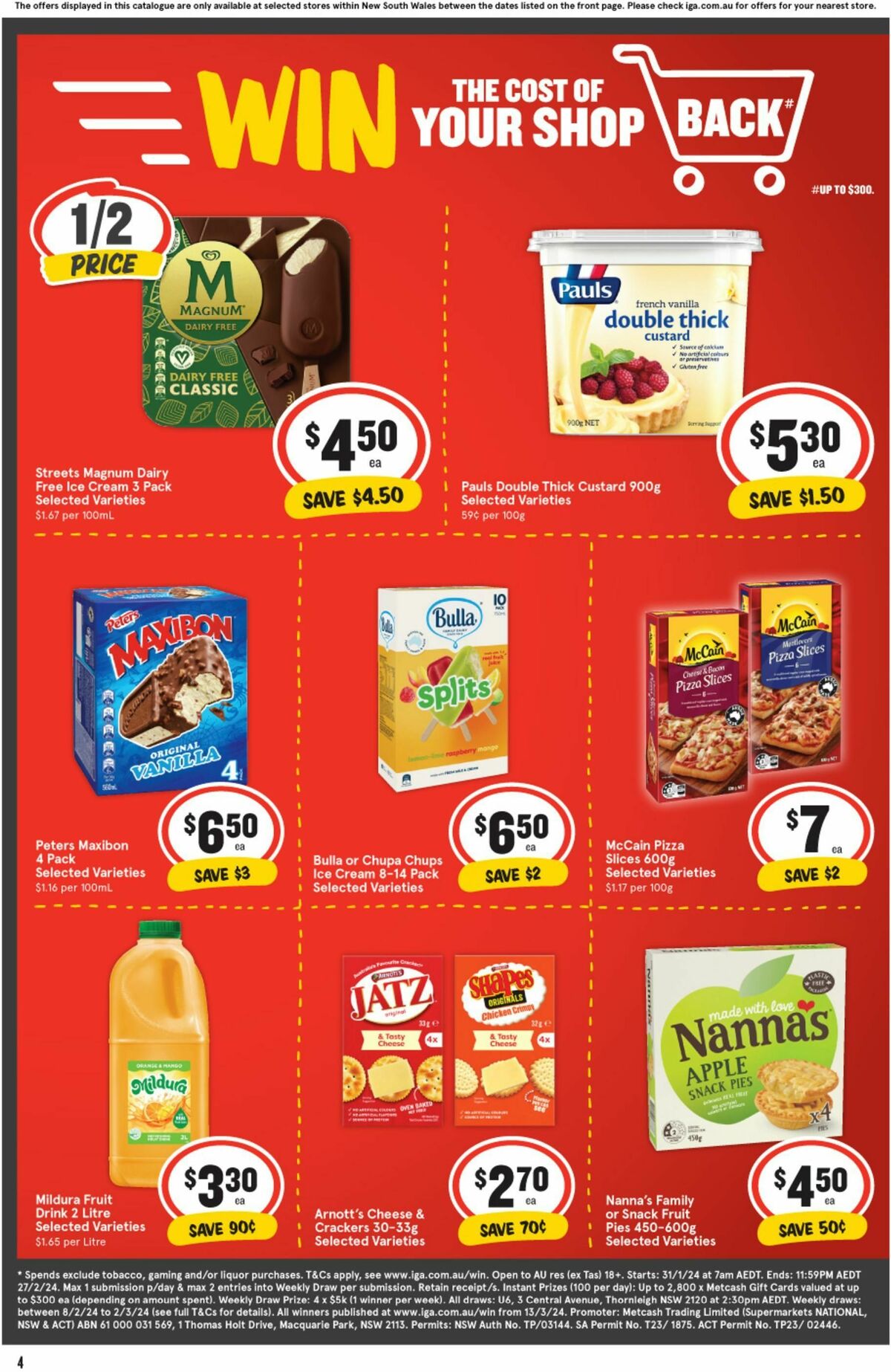 IGA Catalogues from 21 February