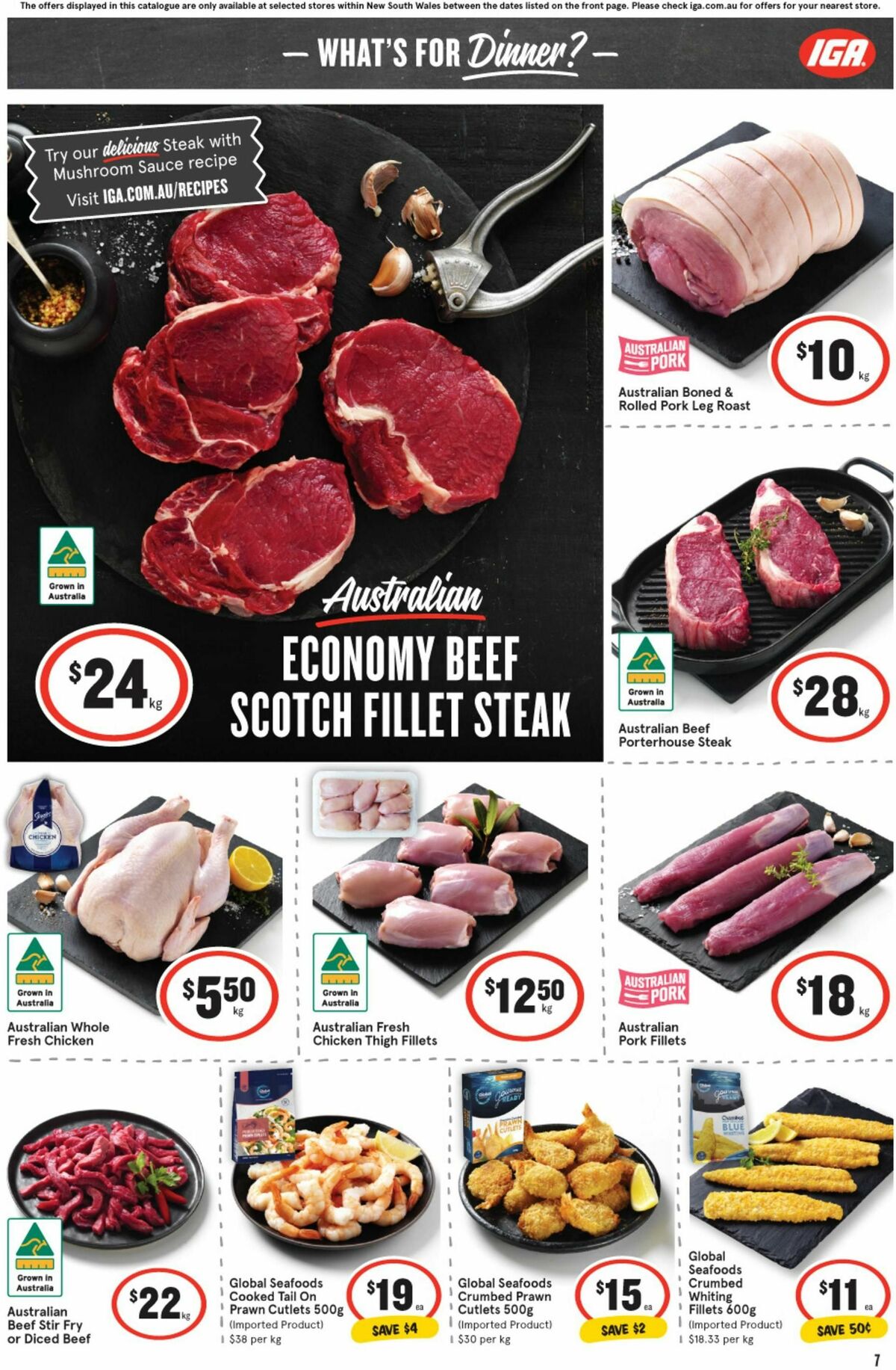 IGA Catalogues from 21 February