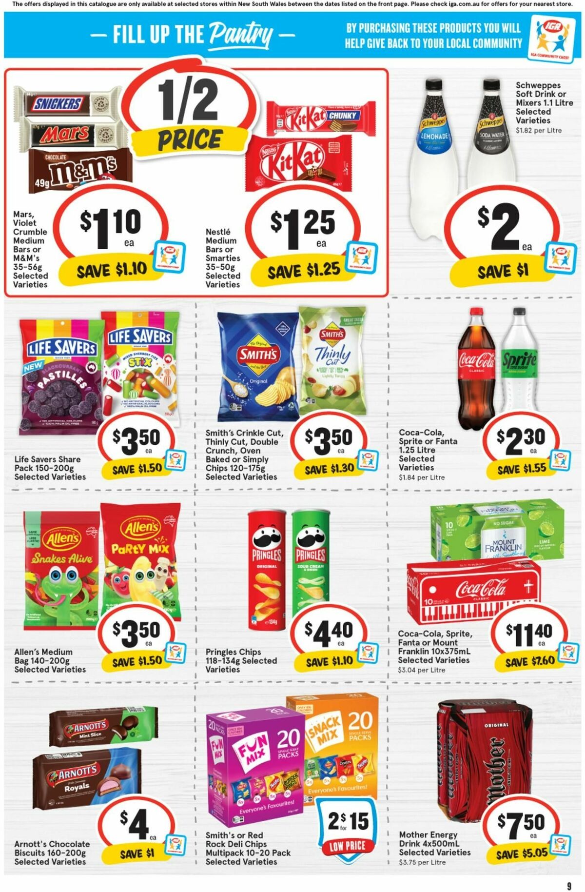 IGA Catalogues from 13 March