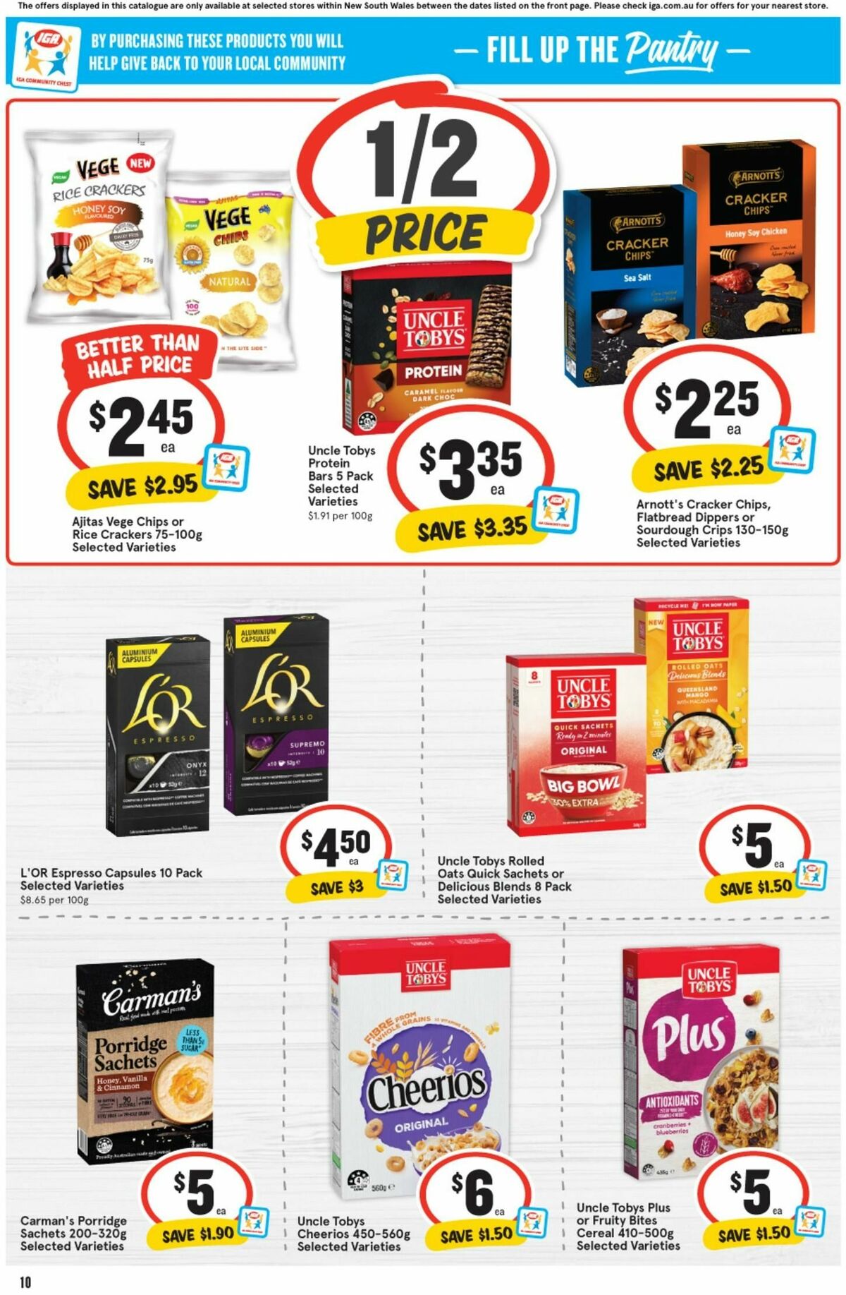 IGA Catalogues from 13 March