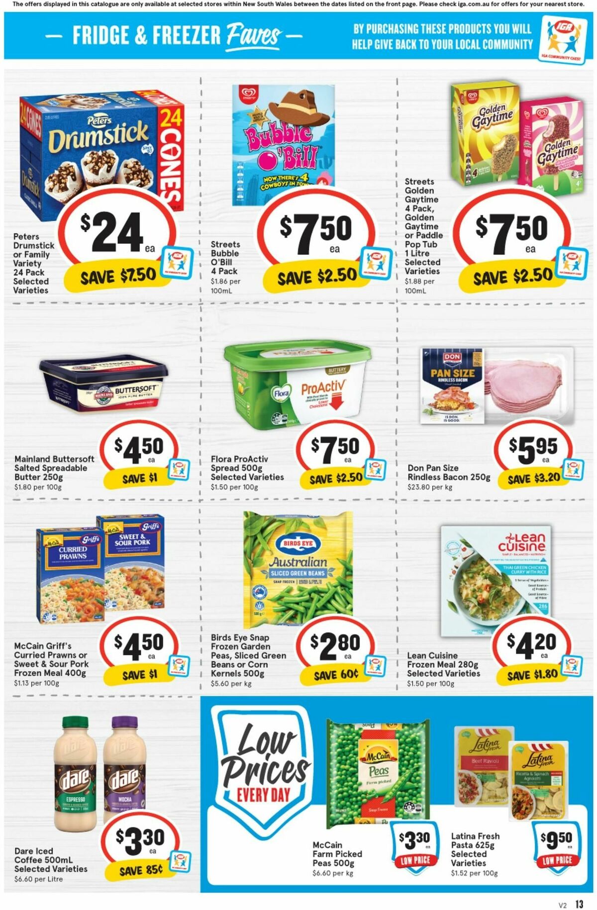 IGA Catalogues from 13 March