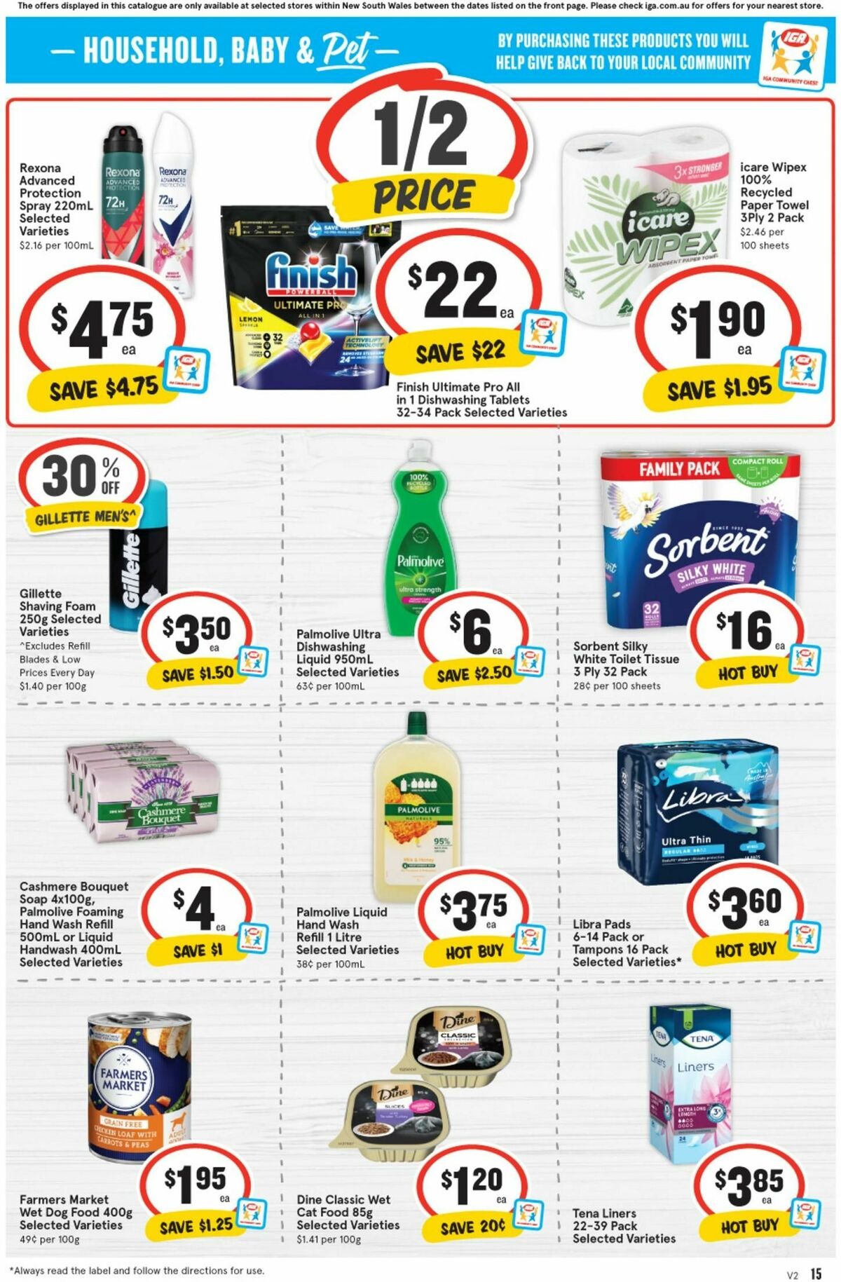 IGA Catalogues from 13 March