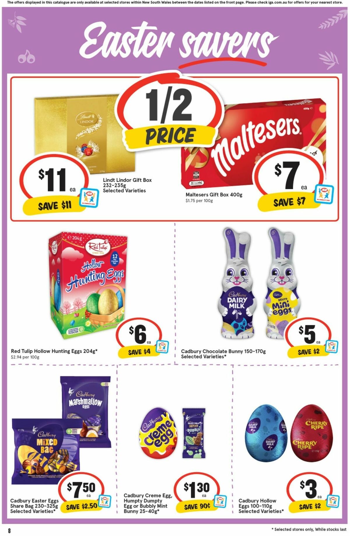 IGA Catalogues from 13 March