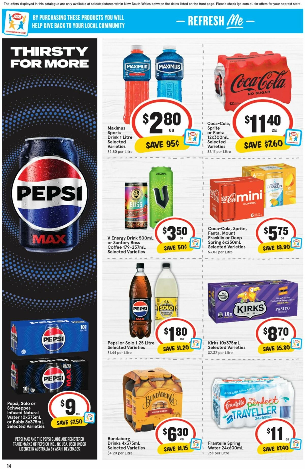 IGA Catalogues from 20 March