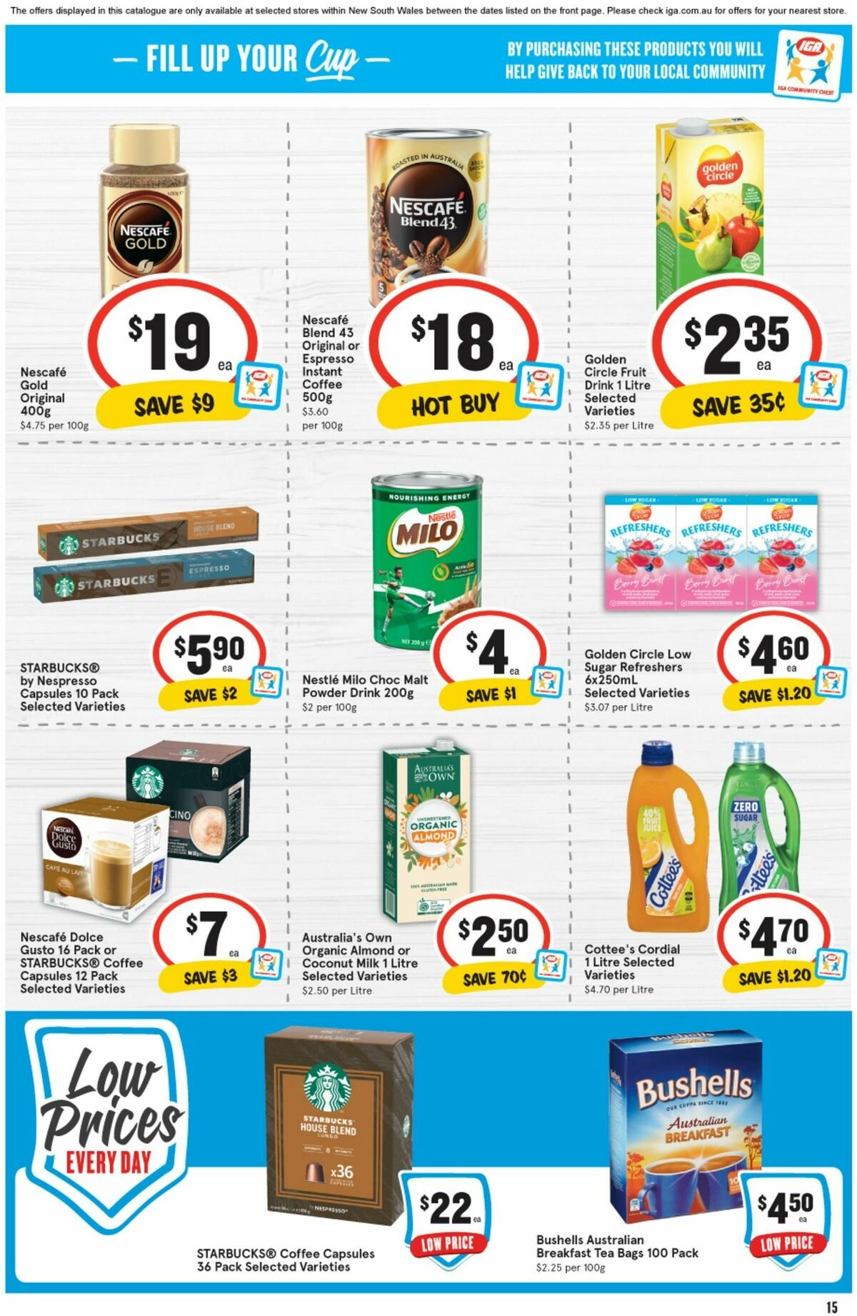 IGA Catalogues from 20 March