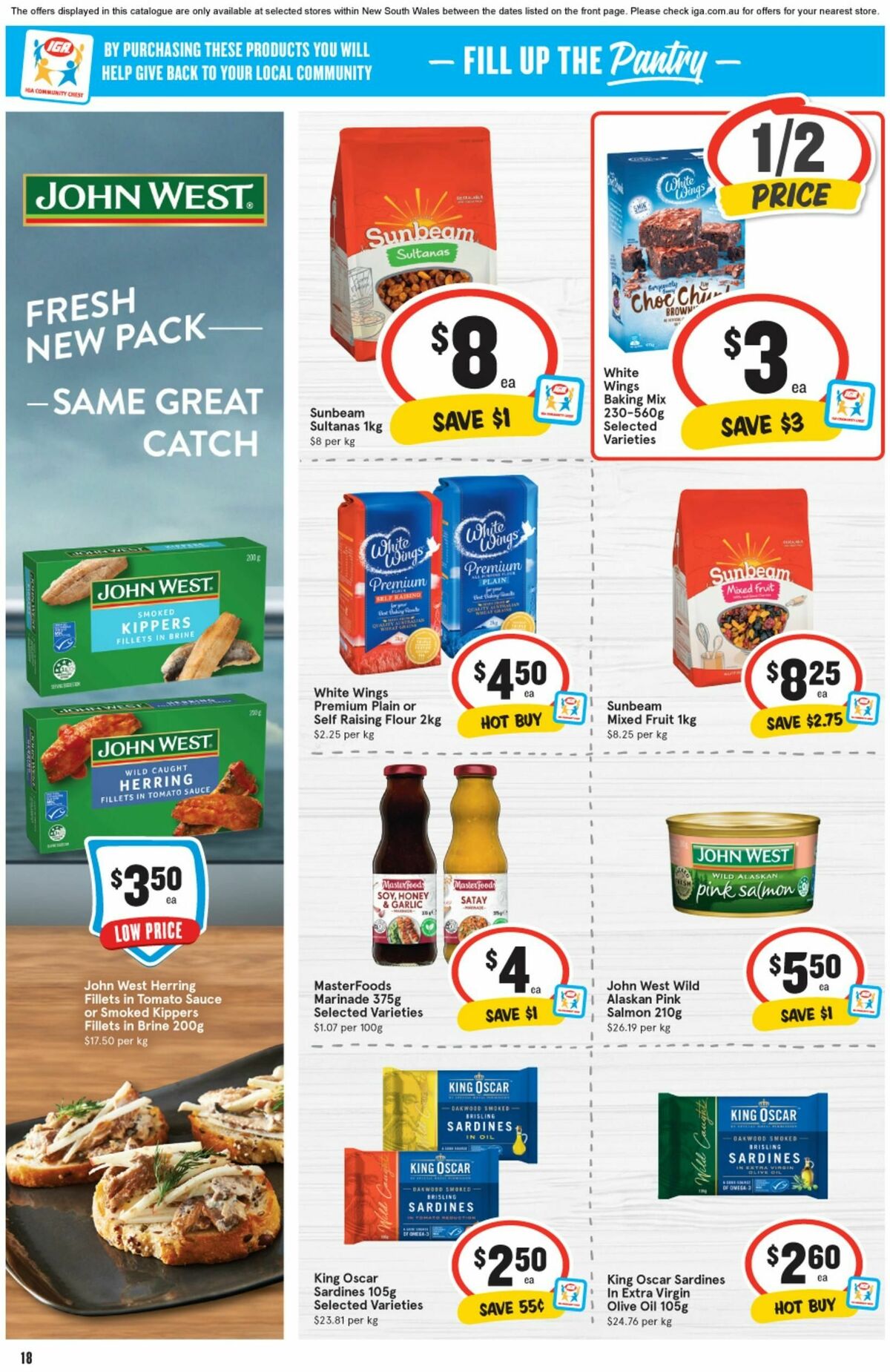 IGA Catalogues from 20 March