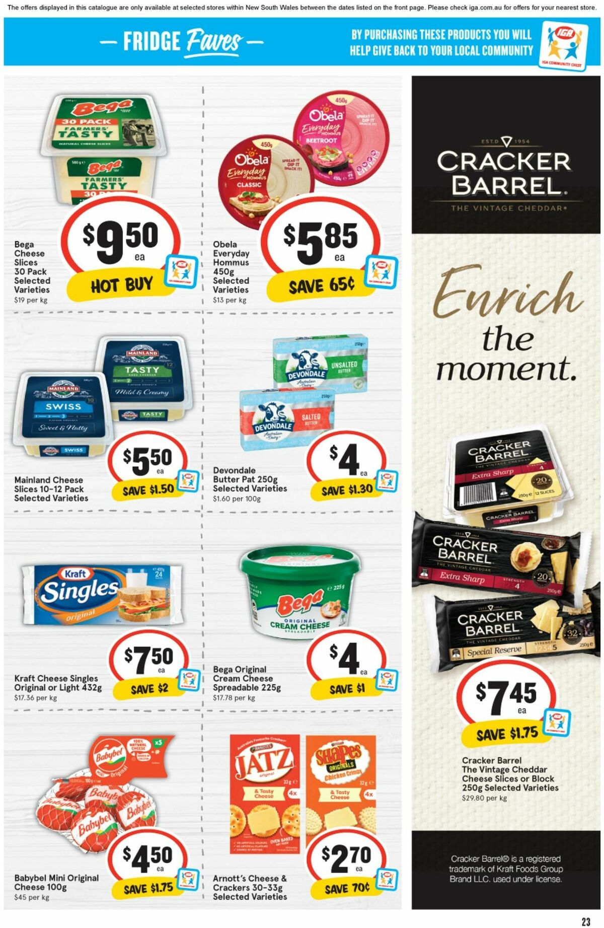 IGA Catalogues from 20 March