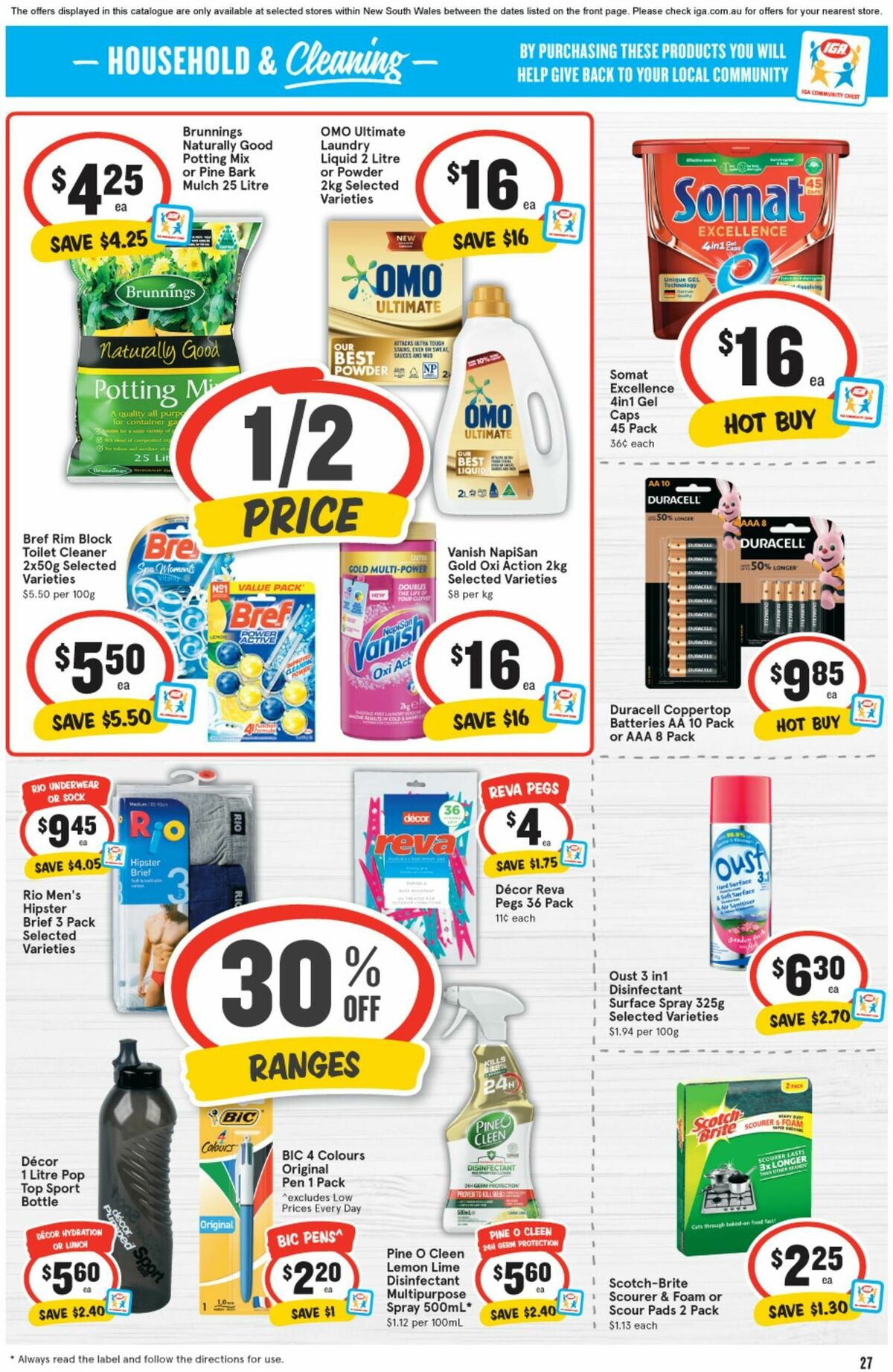 IGA Catalogues from 20 March