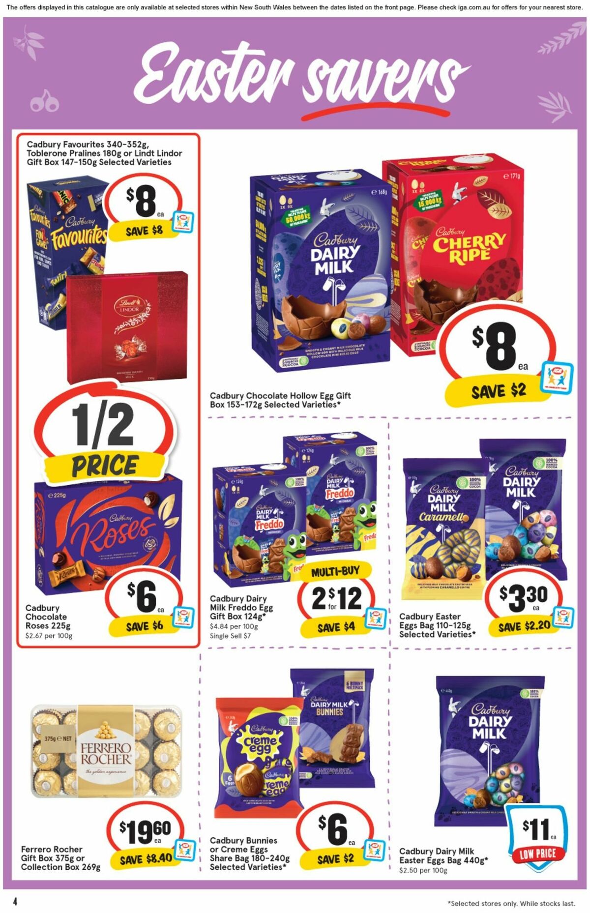 IGA Catalogues from 20 March