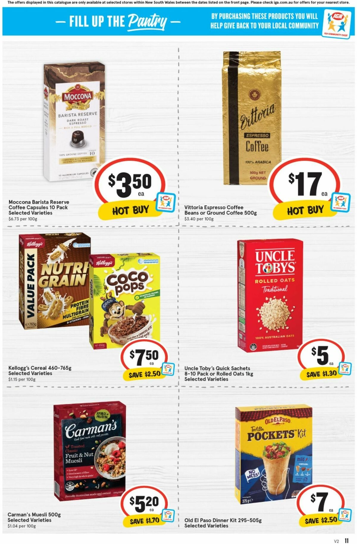 IGA Catalogues from 27 March