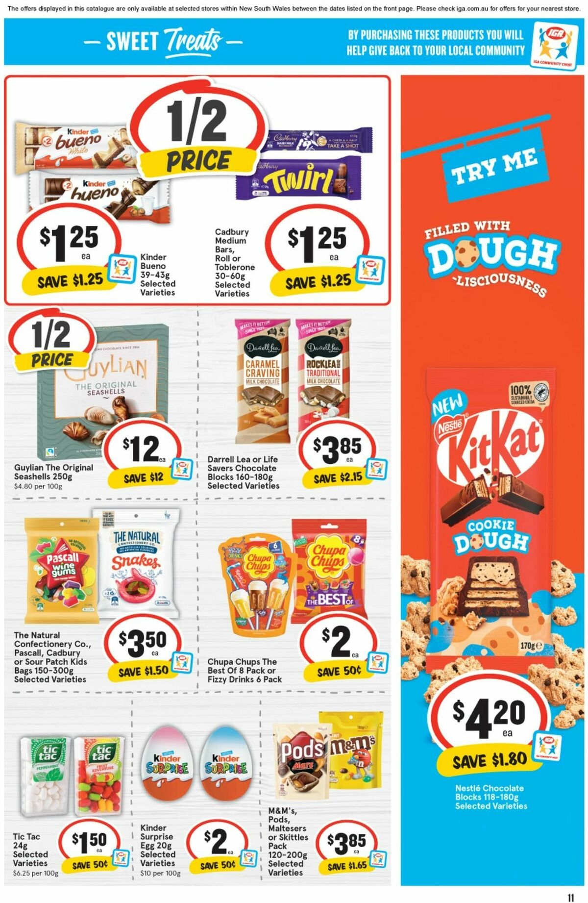 IGA Catalogues from 3 April