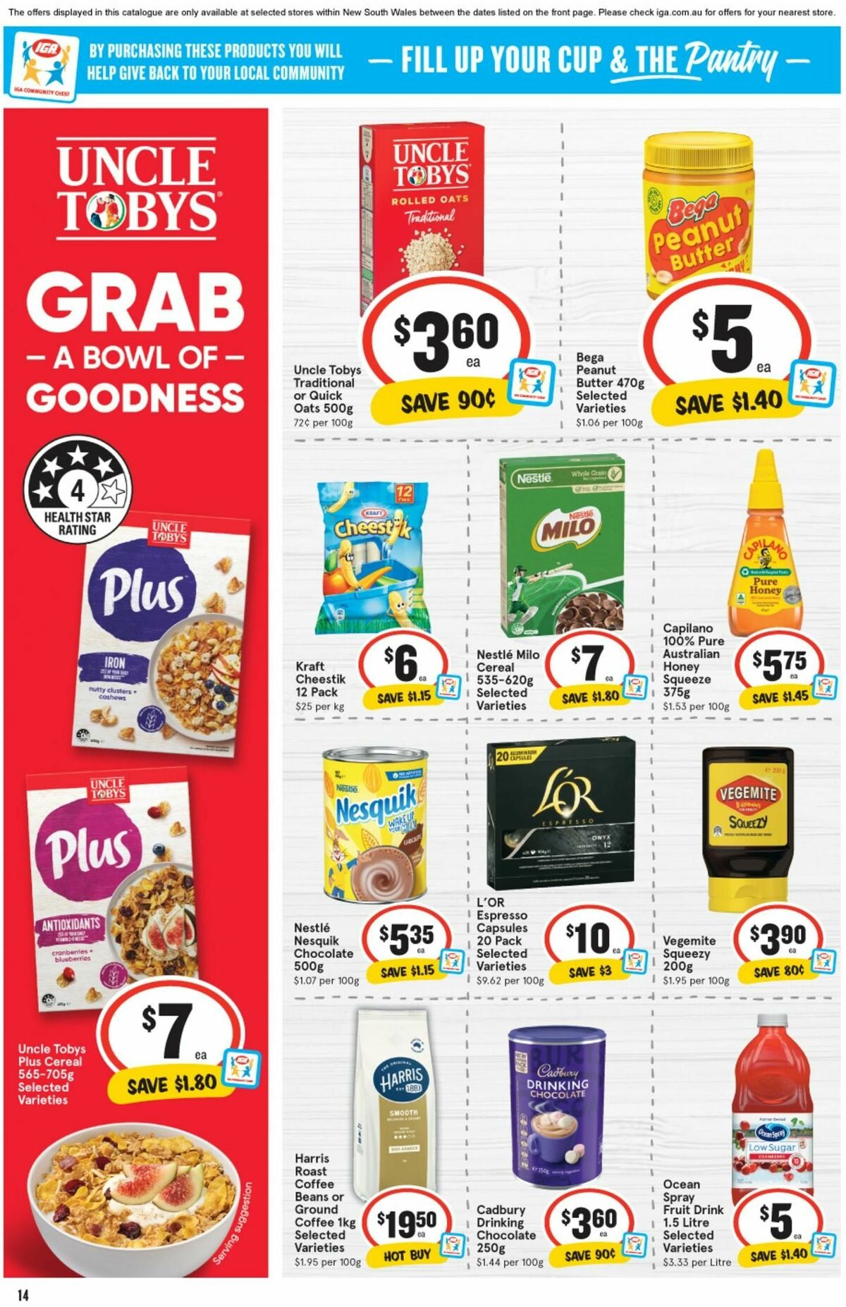 IGA Catalogues from 3 April