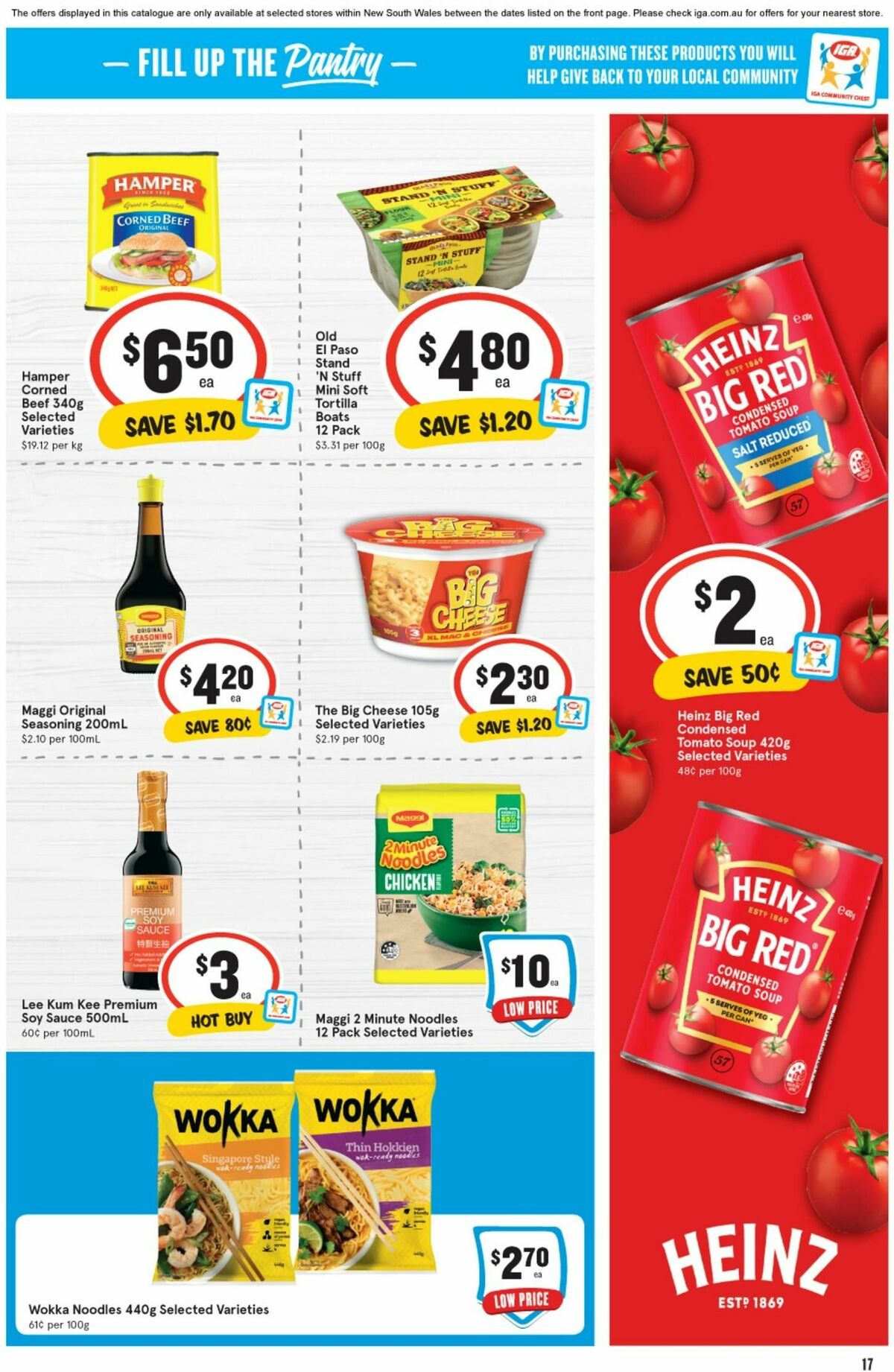 IGA Catalogues from 3 April