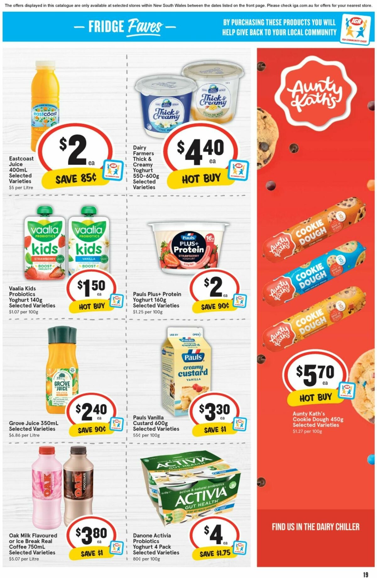 IGA Catalogues from 3 April