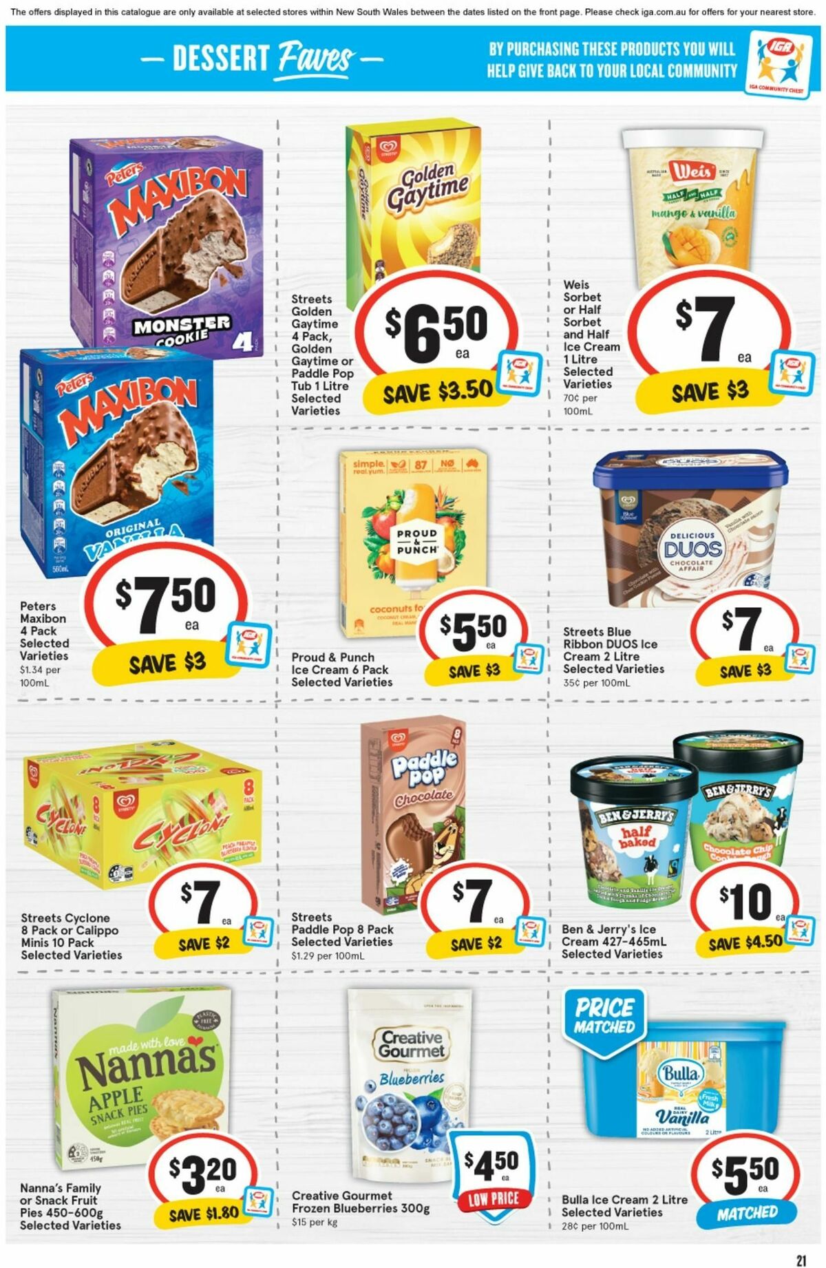 IGA Catalogues from 3 April