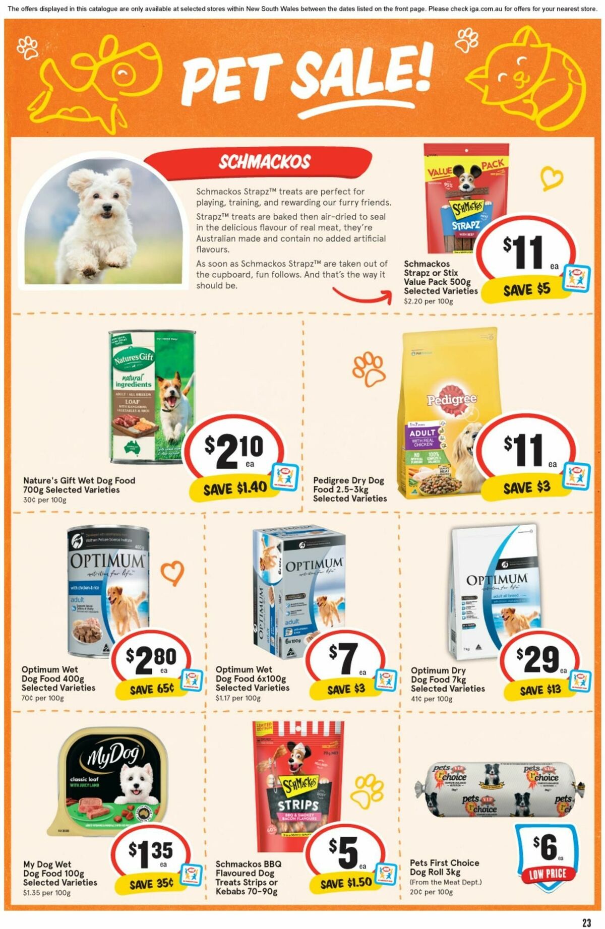 IGA Catalogues from 3 April