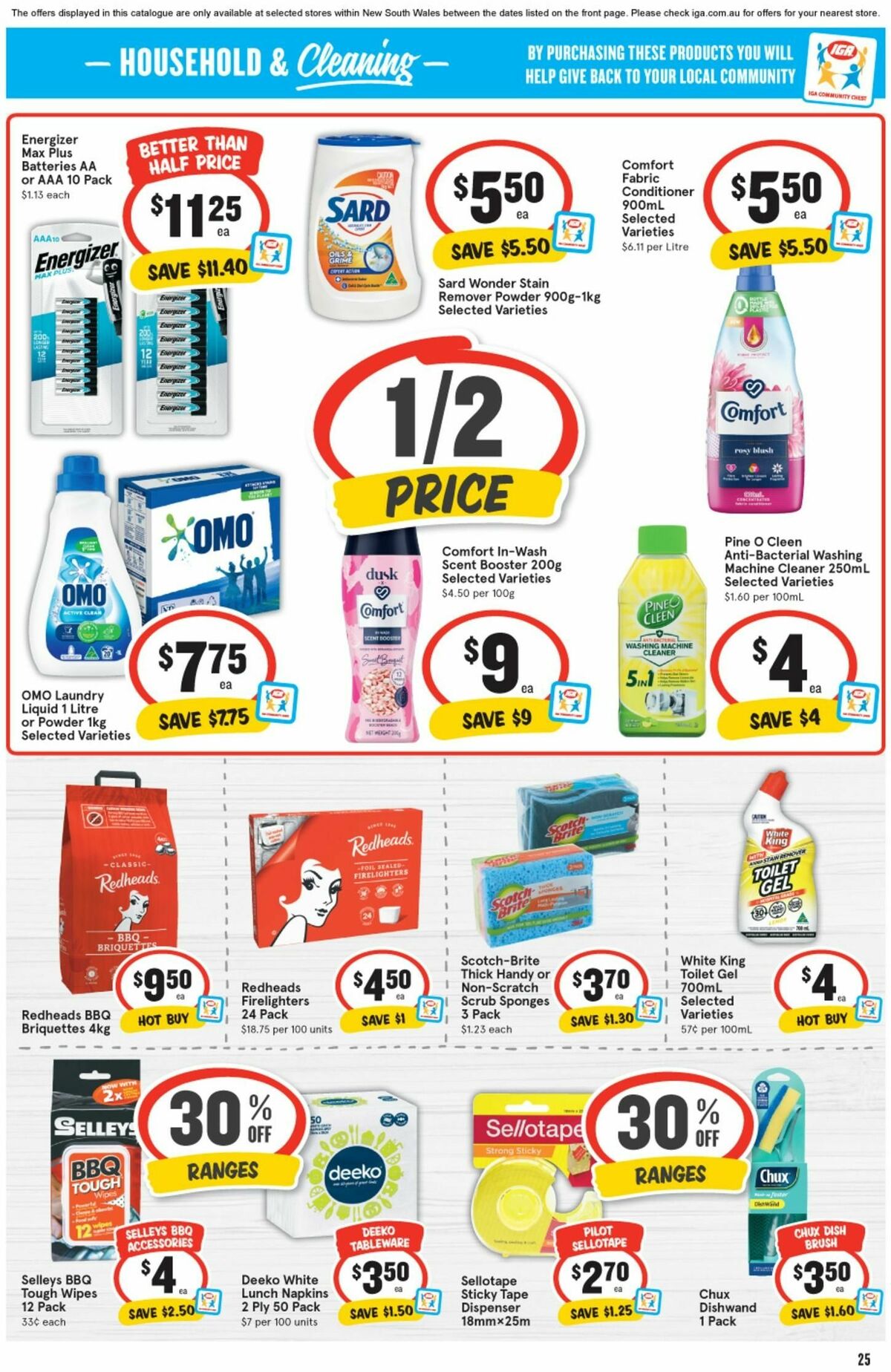 IGA Catalogues from 3 April