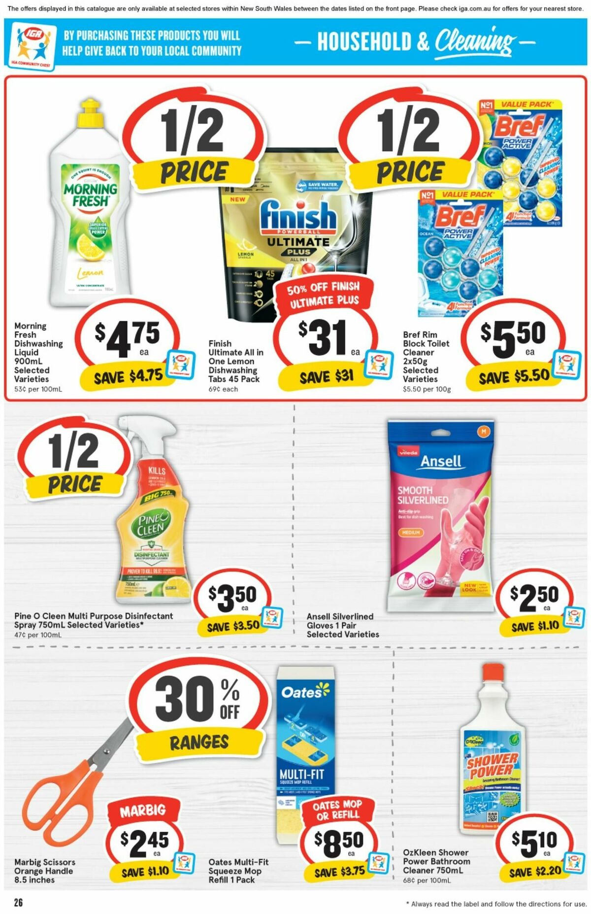 IGA Catalogues from 3 April