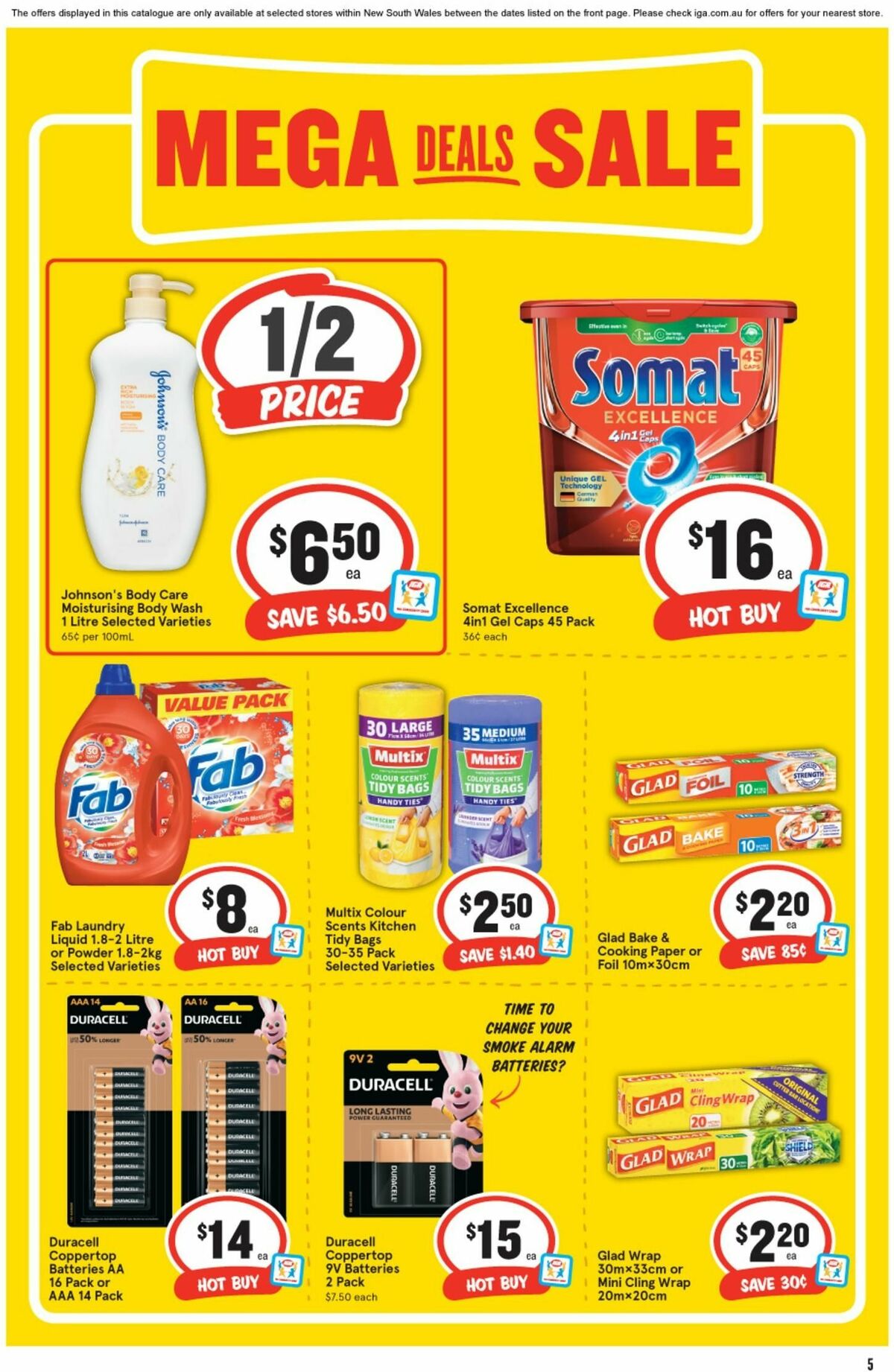 IGA Catalogues from 3 April