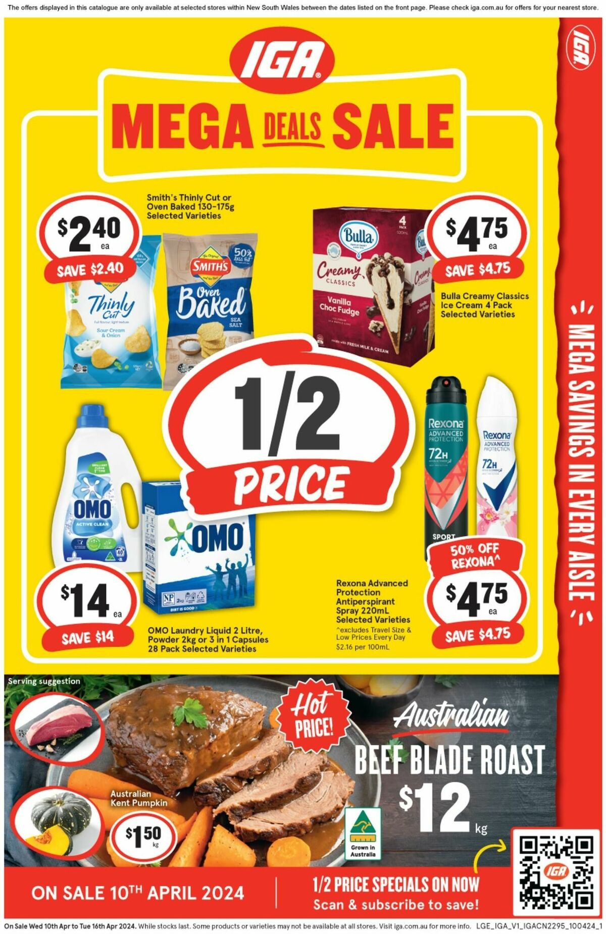 IGA Catalogues from 10 April