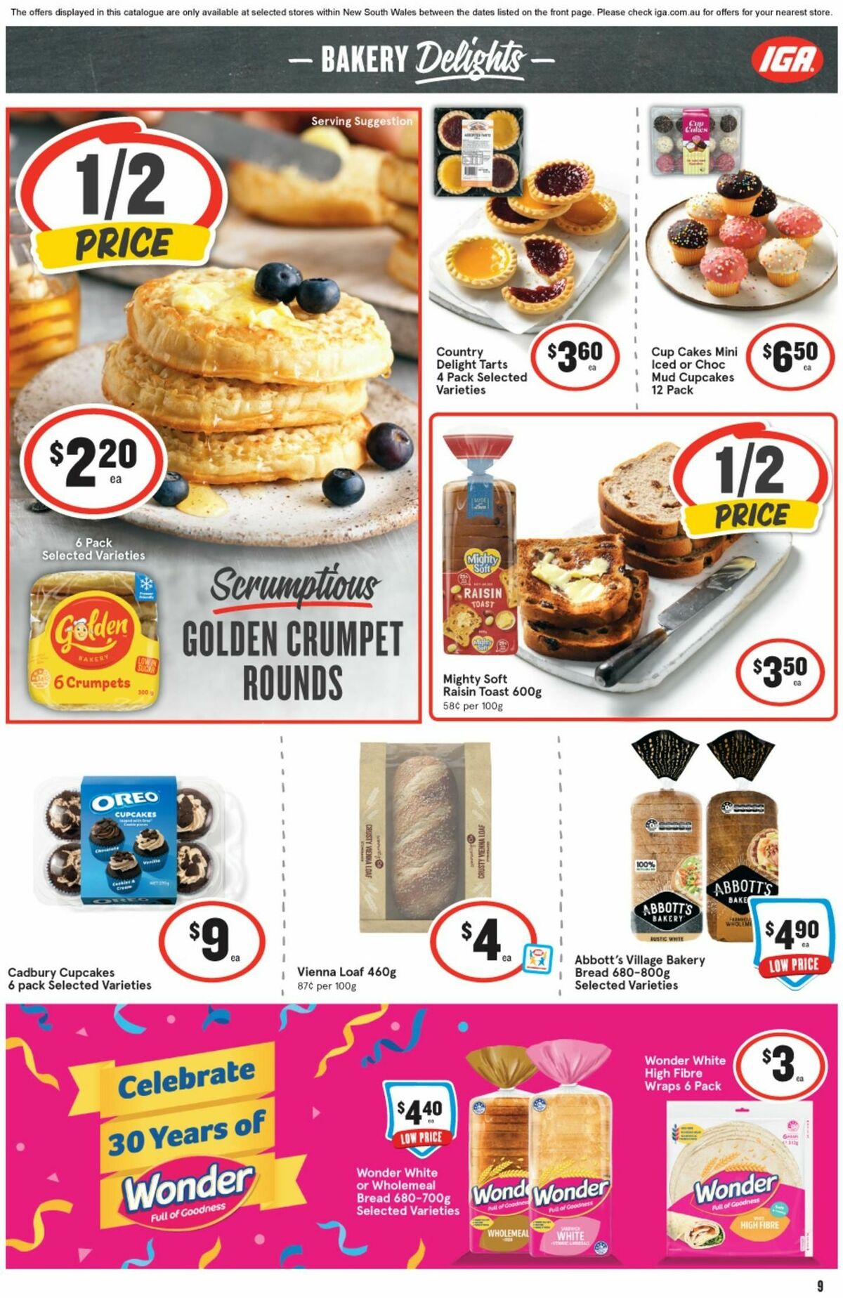 IGA Catalogues from 10 April