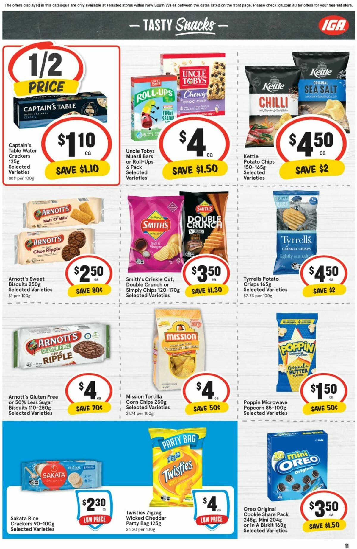 IGA Catalogues from 10 April