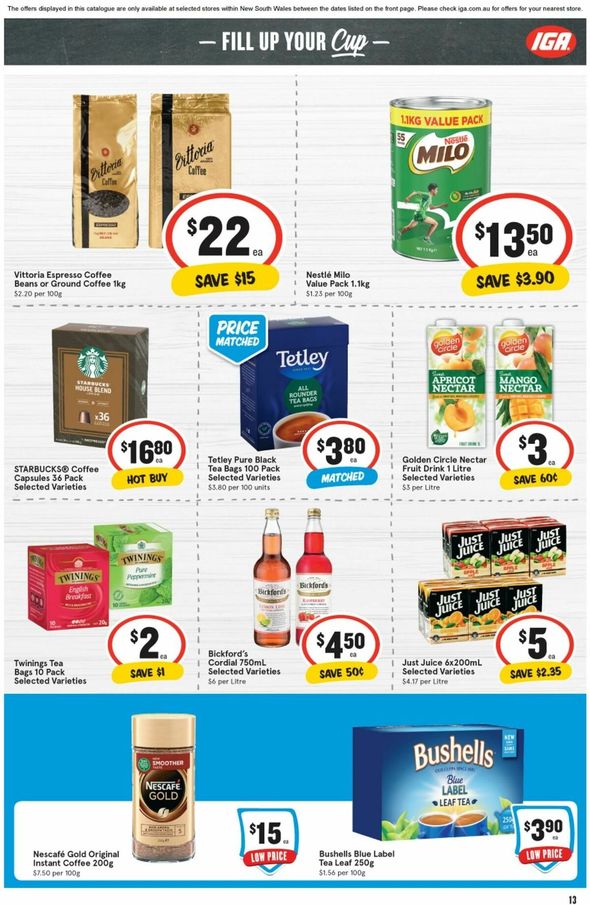 IGA Catalogues from 10 April