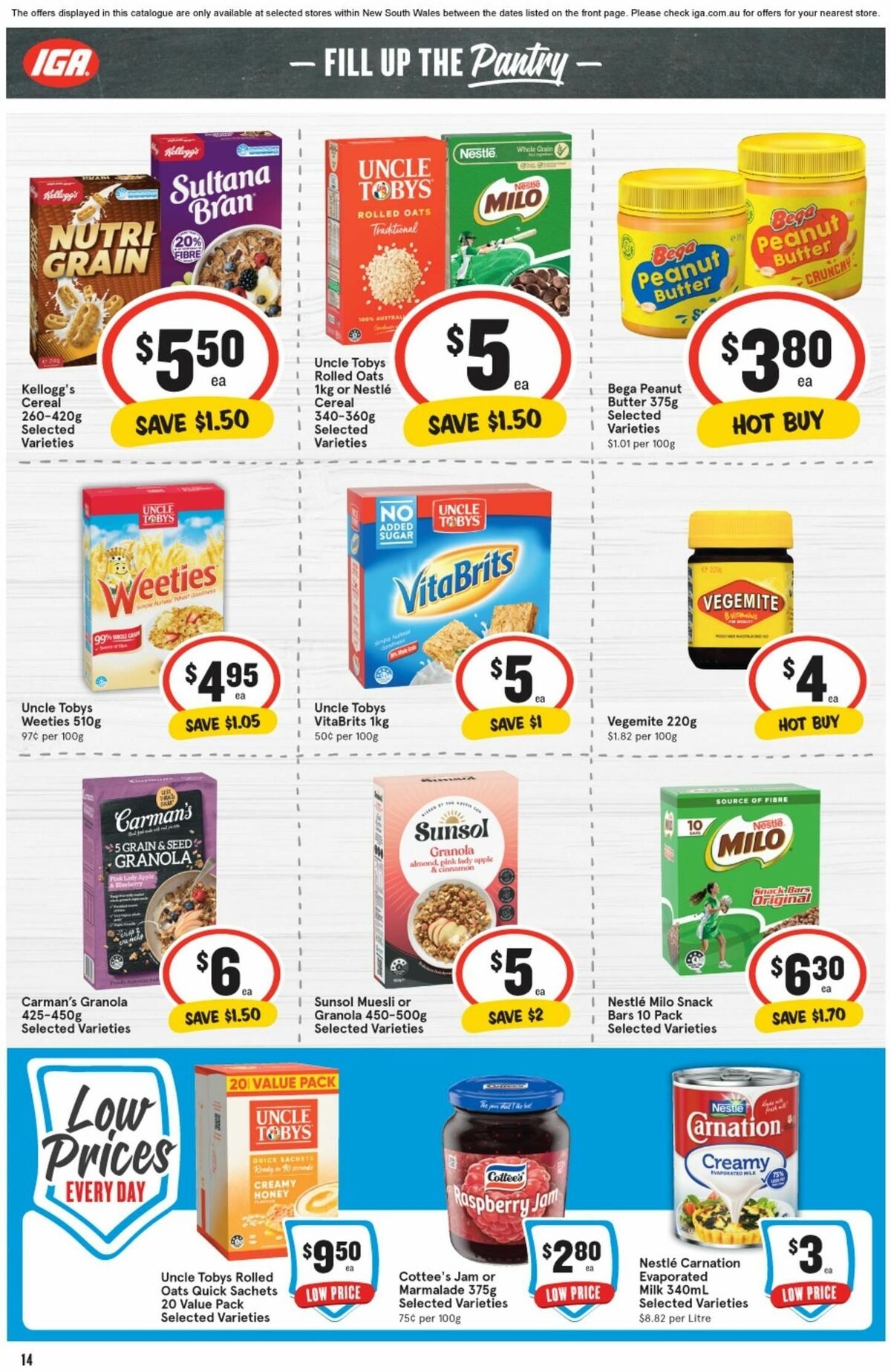 IGA Catalogues from 10 April