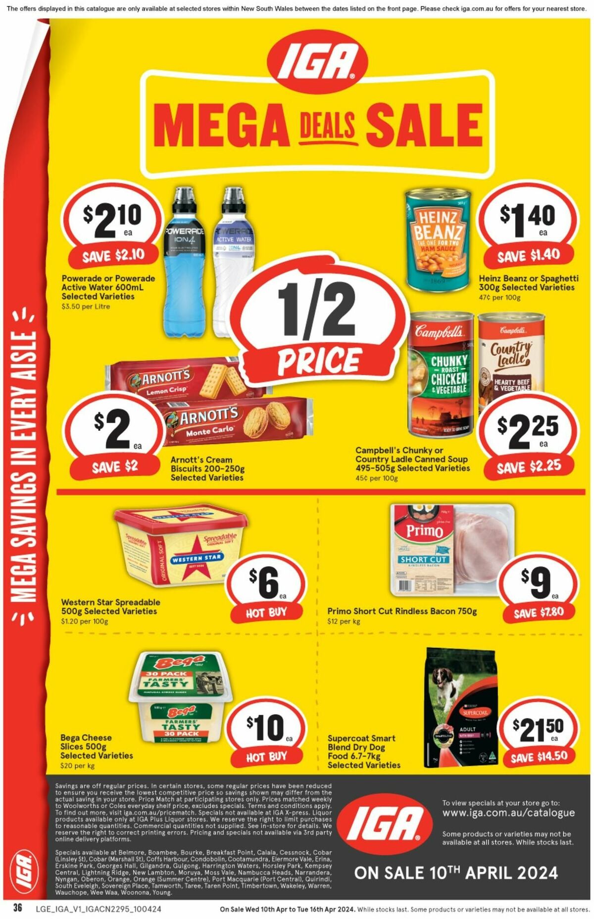 IGA Catalogues from 10 April