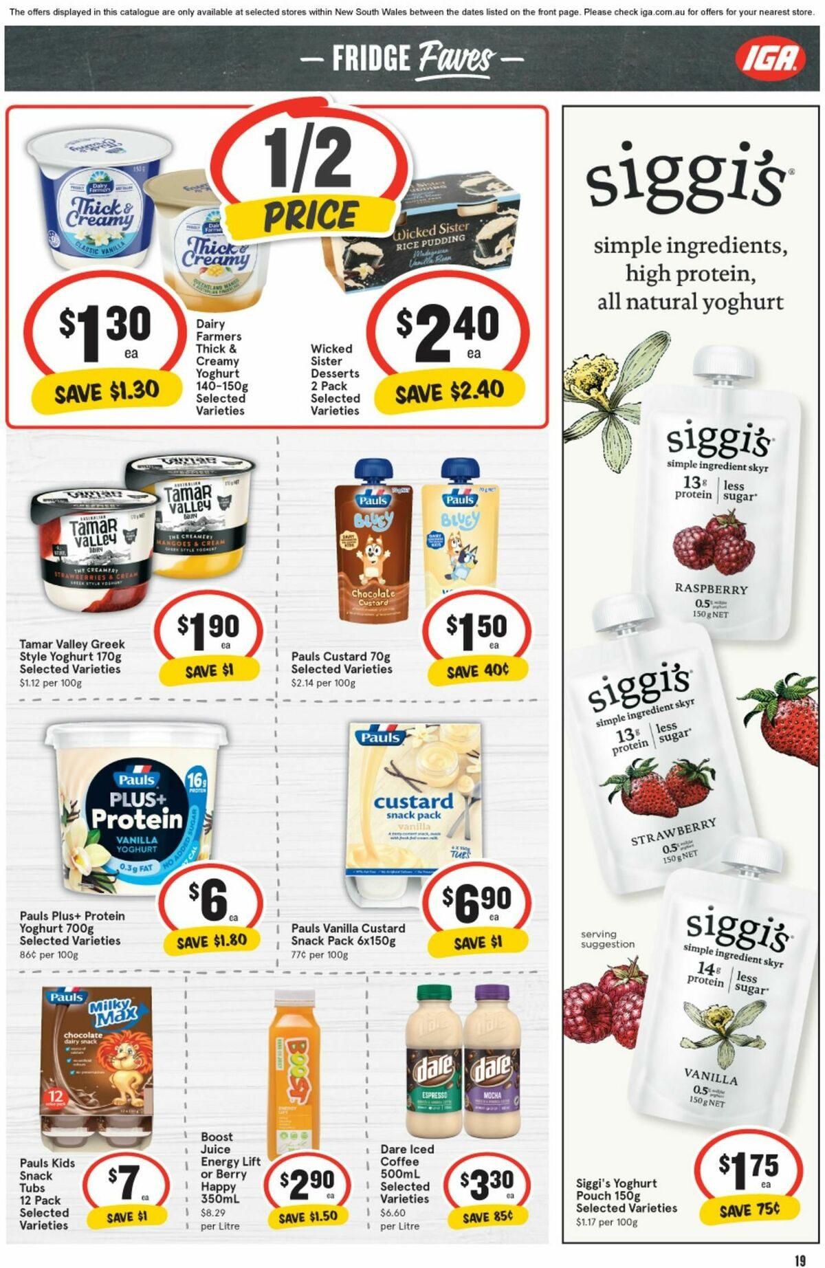 IGA Catalogues from 10 April