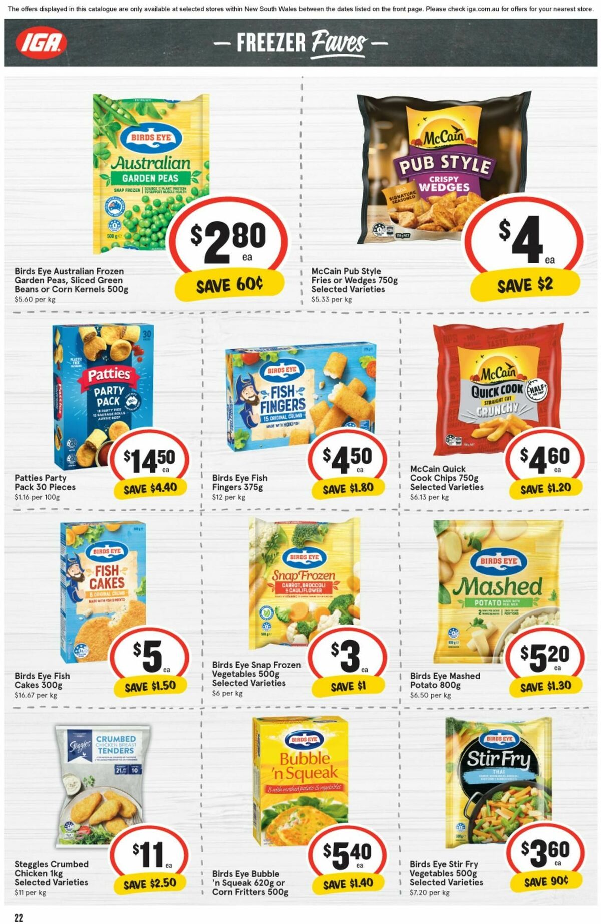 IGA Catalogues from 10 April