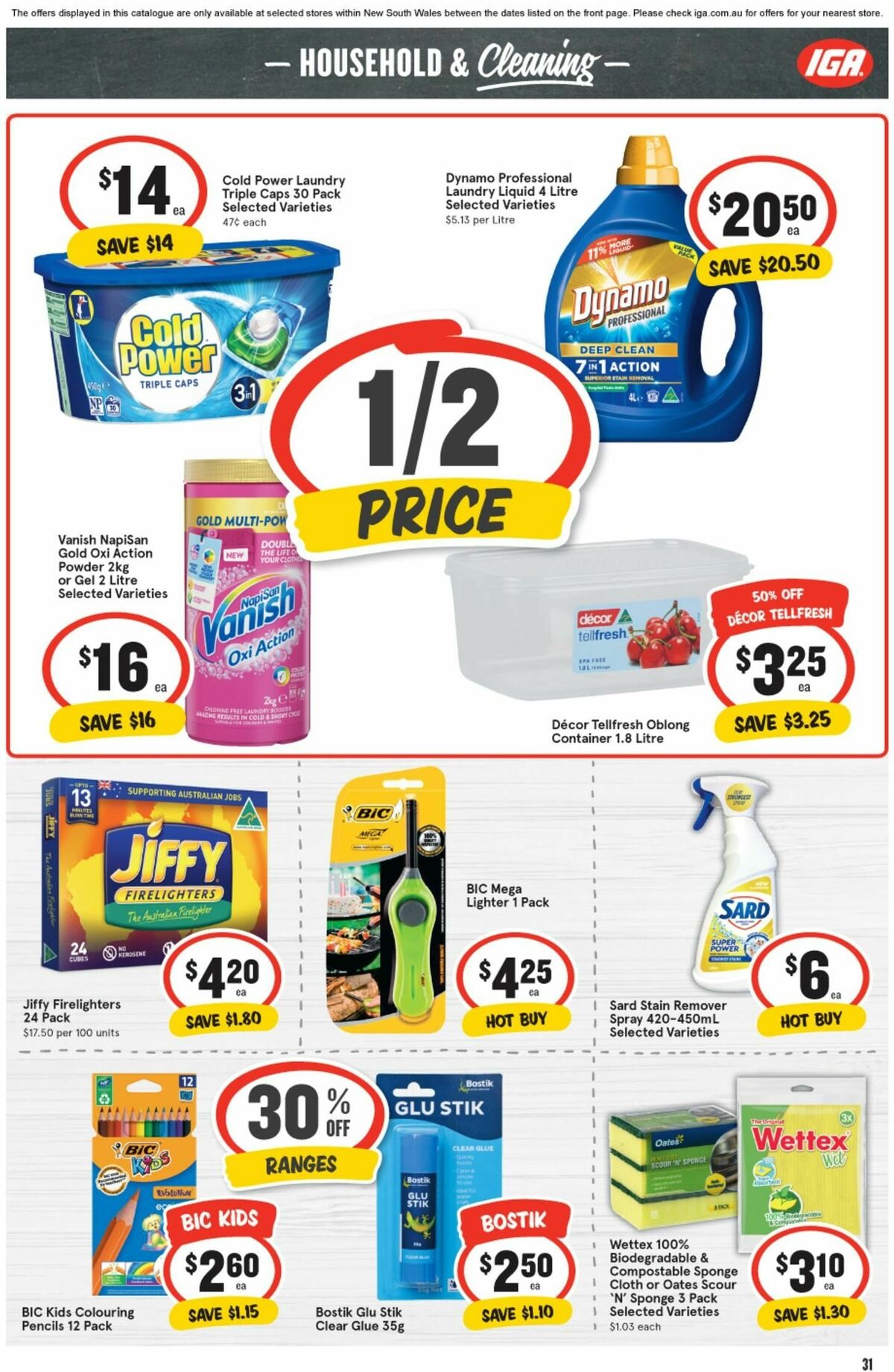 IGA Catalogues from 10 April